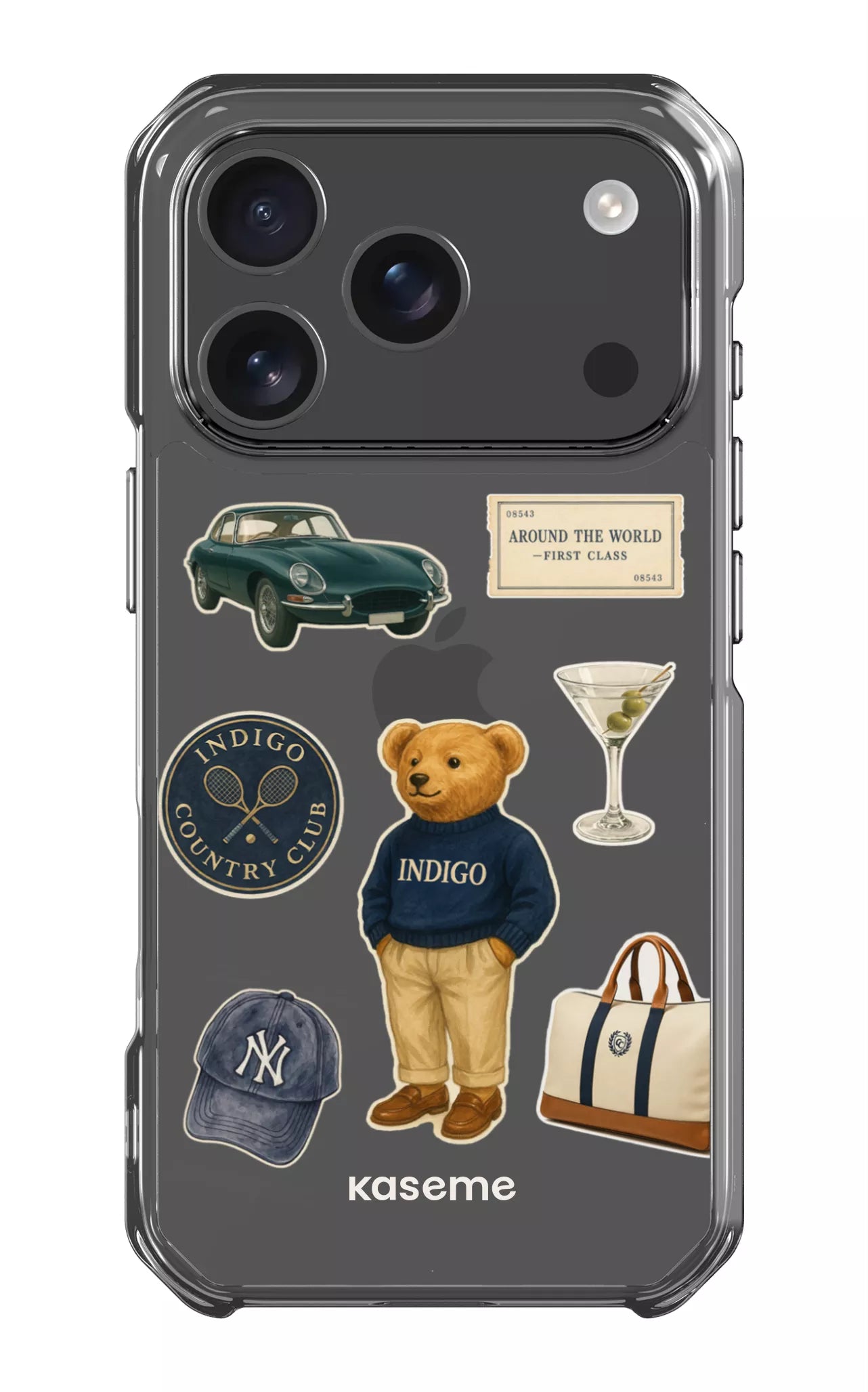 iPhone 17 Pro Clear Case Kingsley Clear Case -