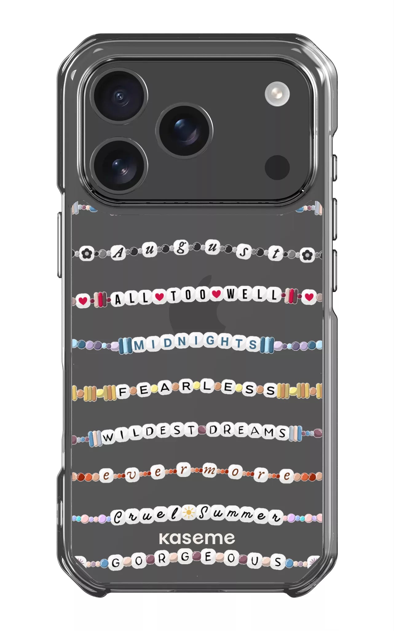 iPhone 17 Pro Clear Case Love Story Clear Case -