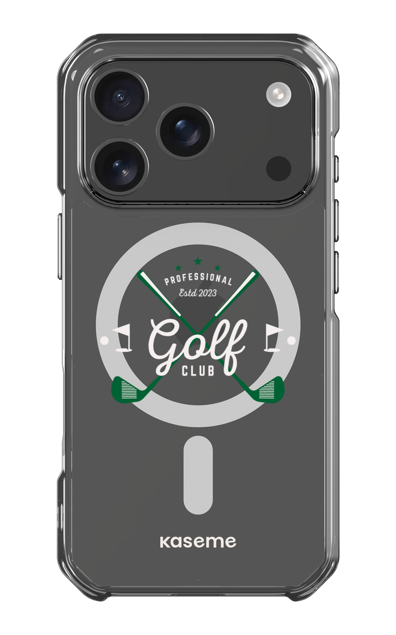 iPhone 17 Pro Clear Case Magsafe Bogey Clear Case -