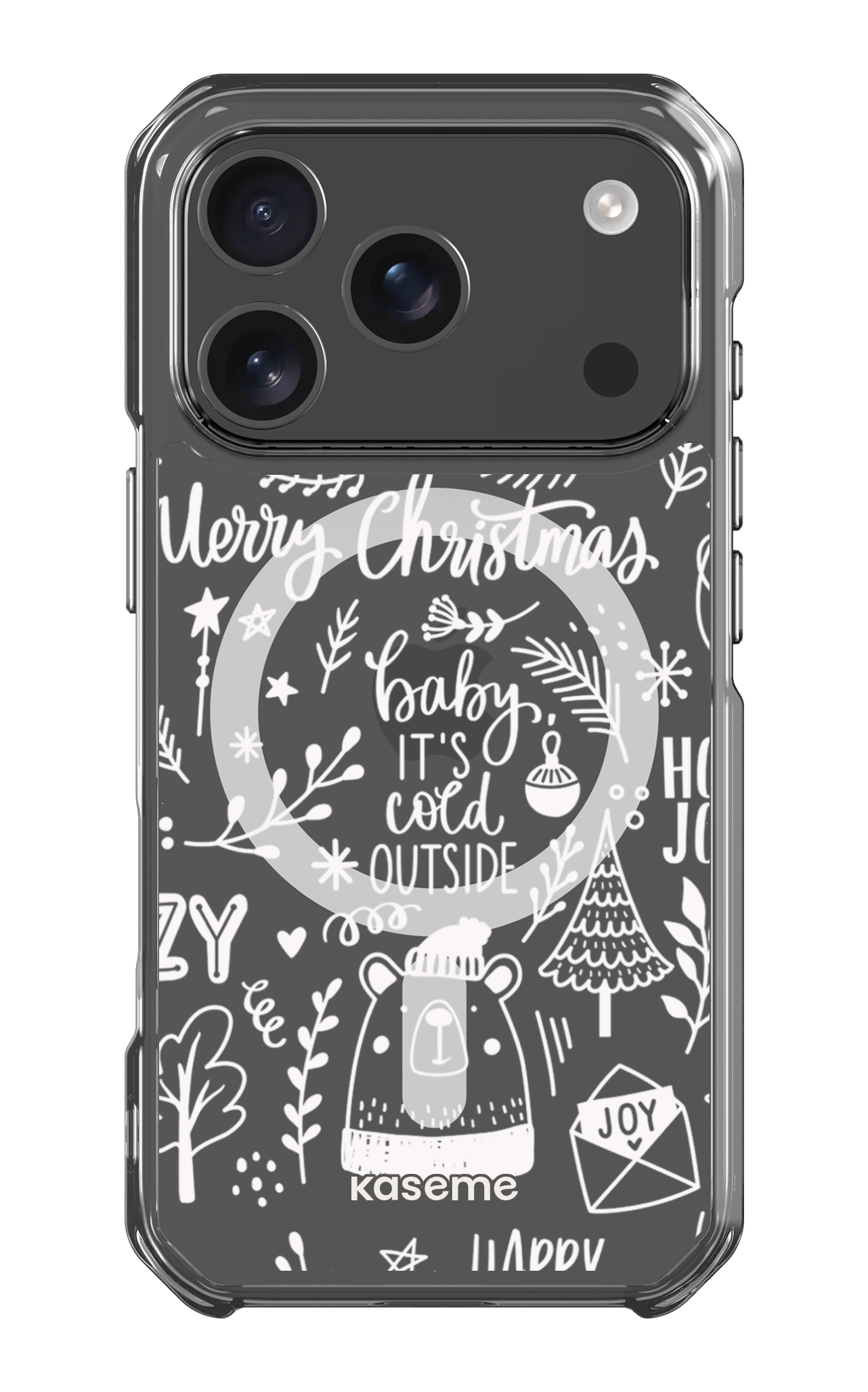 iPhone 17 Pro Clear Case Magsafe Cold Nights Clear Case -