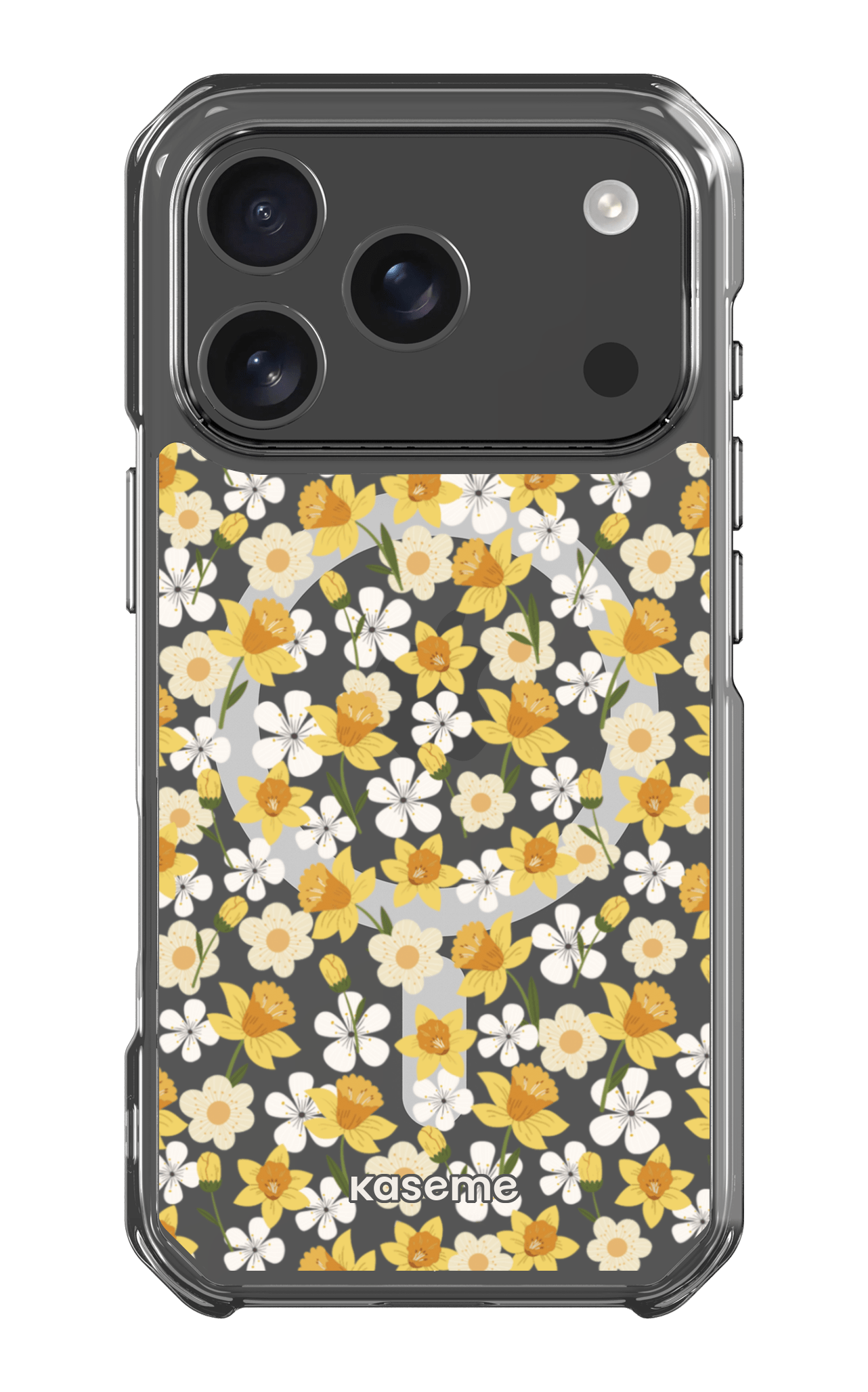 iPhone 17 Pro Clear Case Magsafe Daffodil Clear Case -