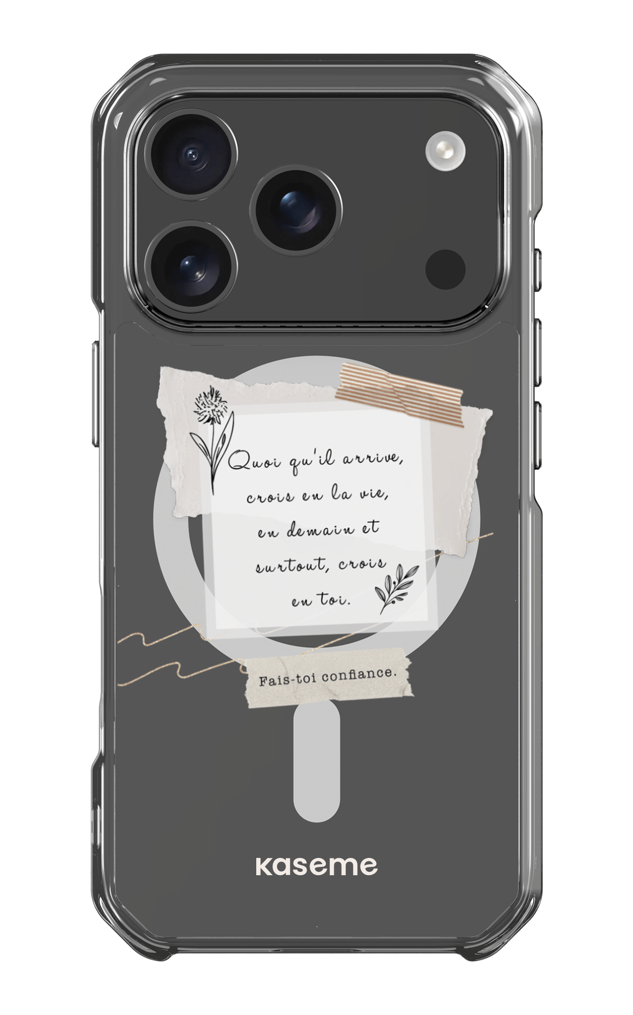 iPhone 17 Pro Clear Case Magsafe Foi Clear Case -