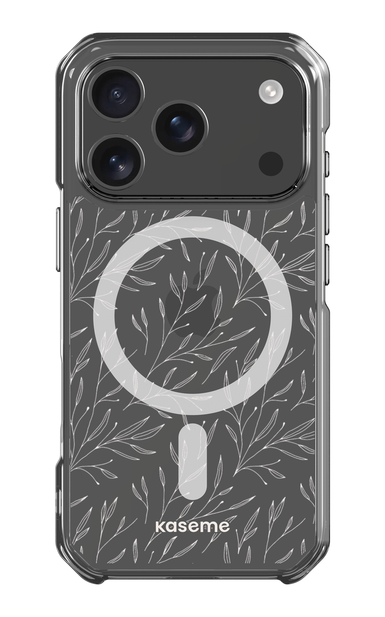 iPhone 17 Pro Clear Case Magsafe Hibiscus Clear Case -