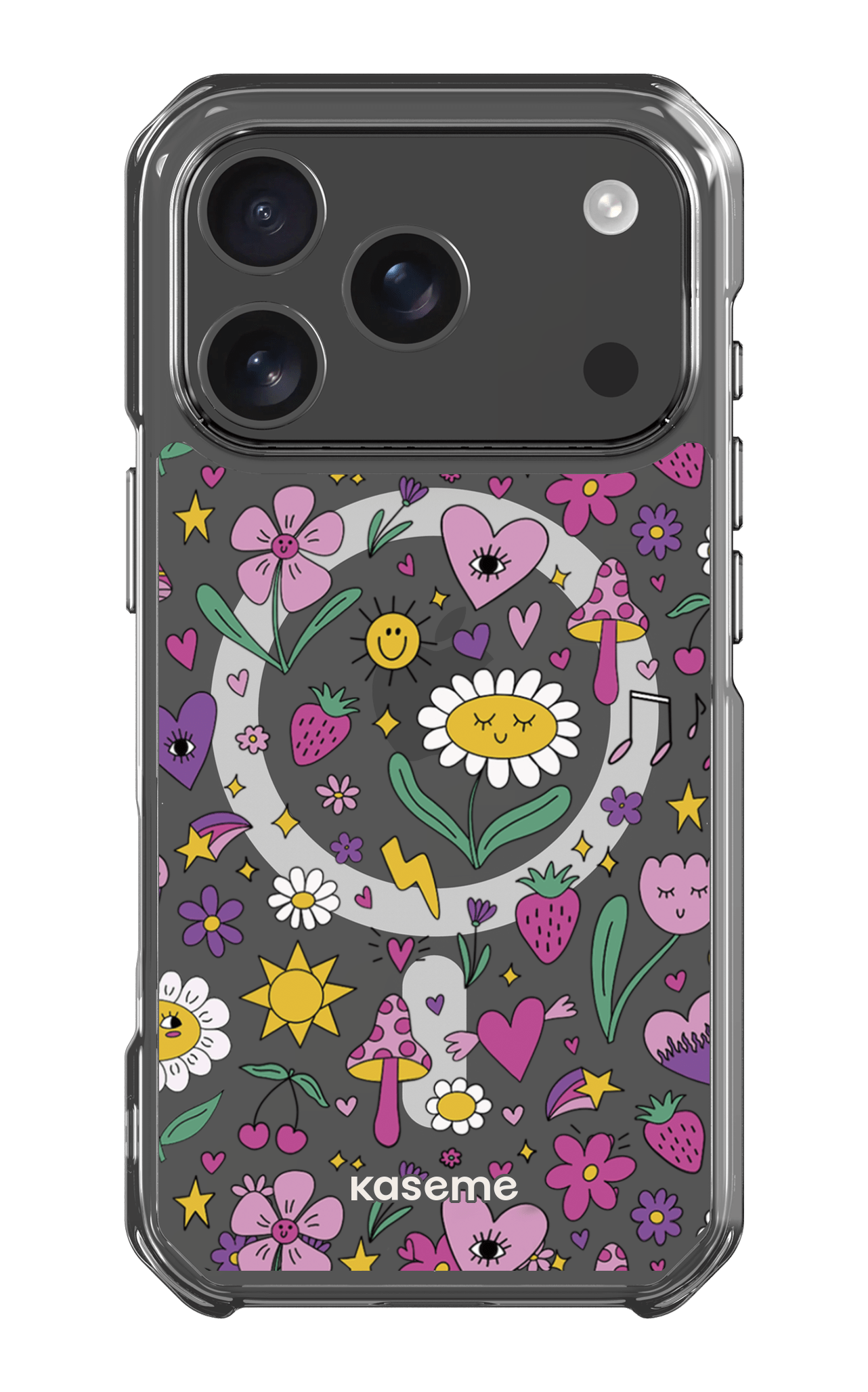 iPhone 17 Pro Clear Case Magsafe Hypnotize Clear Case -