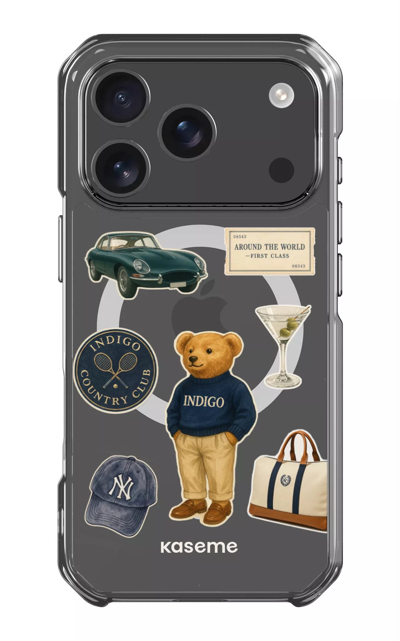 iPhone 17 Pro Clear Case Magsafe Kingsley Clear Case -