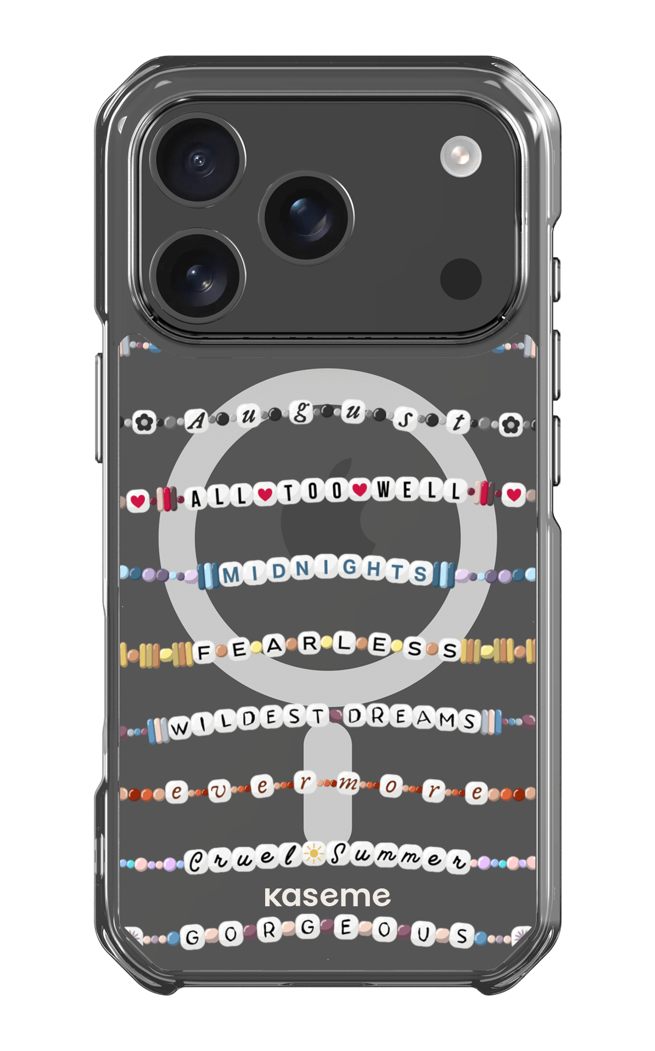 iPhone 17 Pro Clear Case Magsafe Love Story Clear Case -