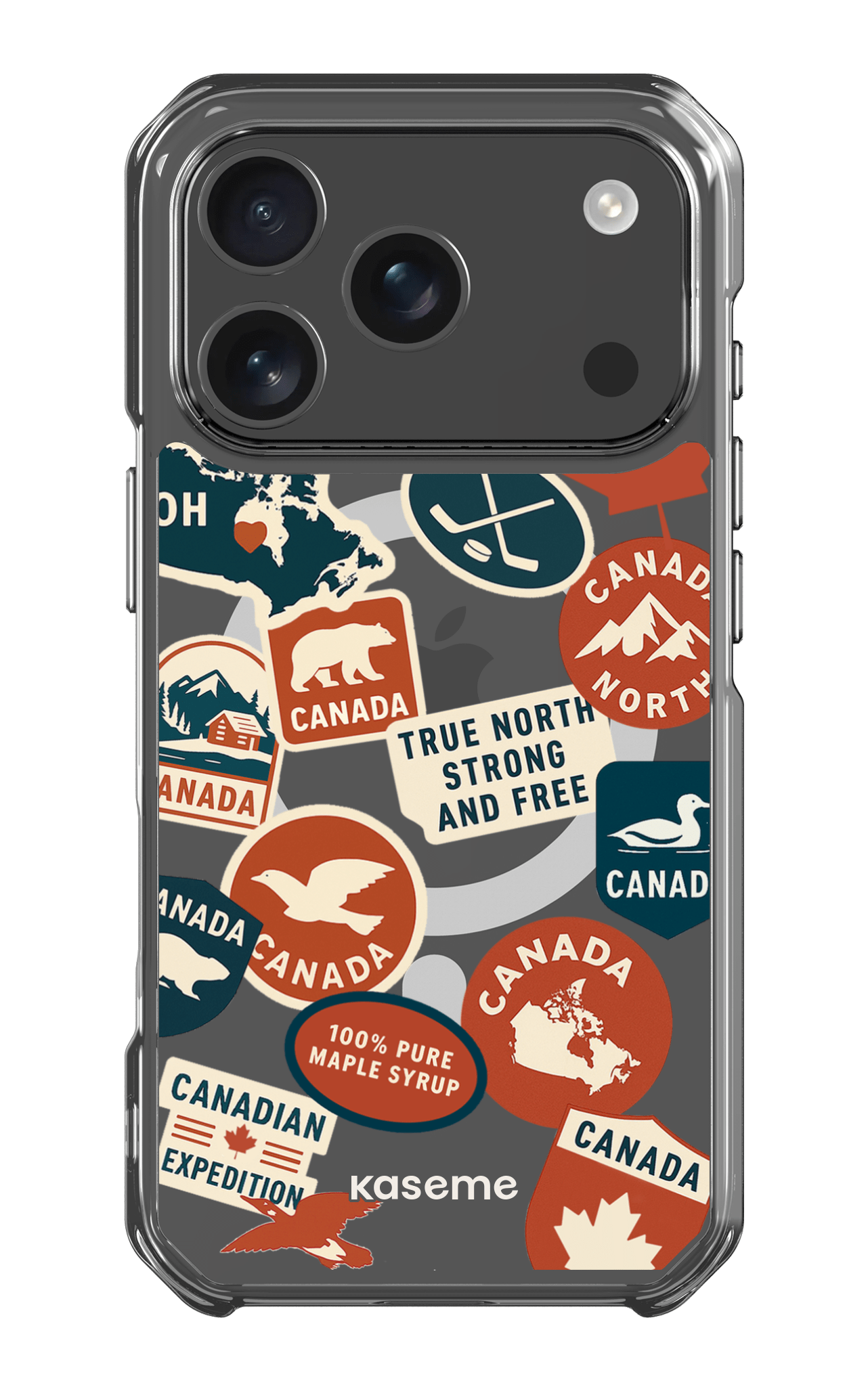 iPhone 17 Pro Clear Case Magsafe Oh Maple Clear Case -