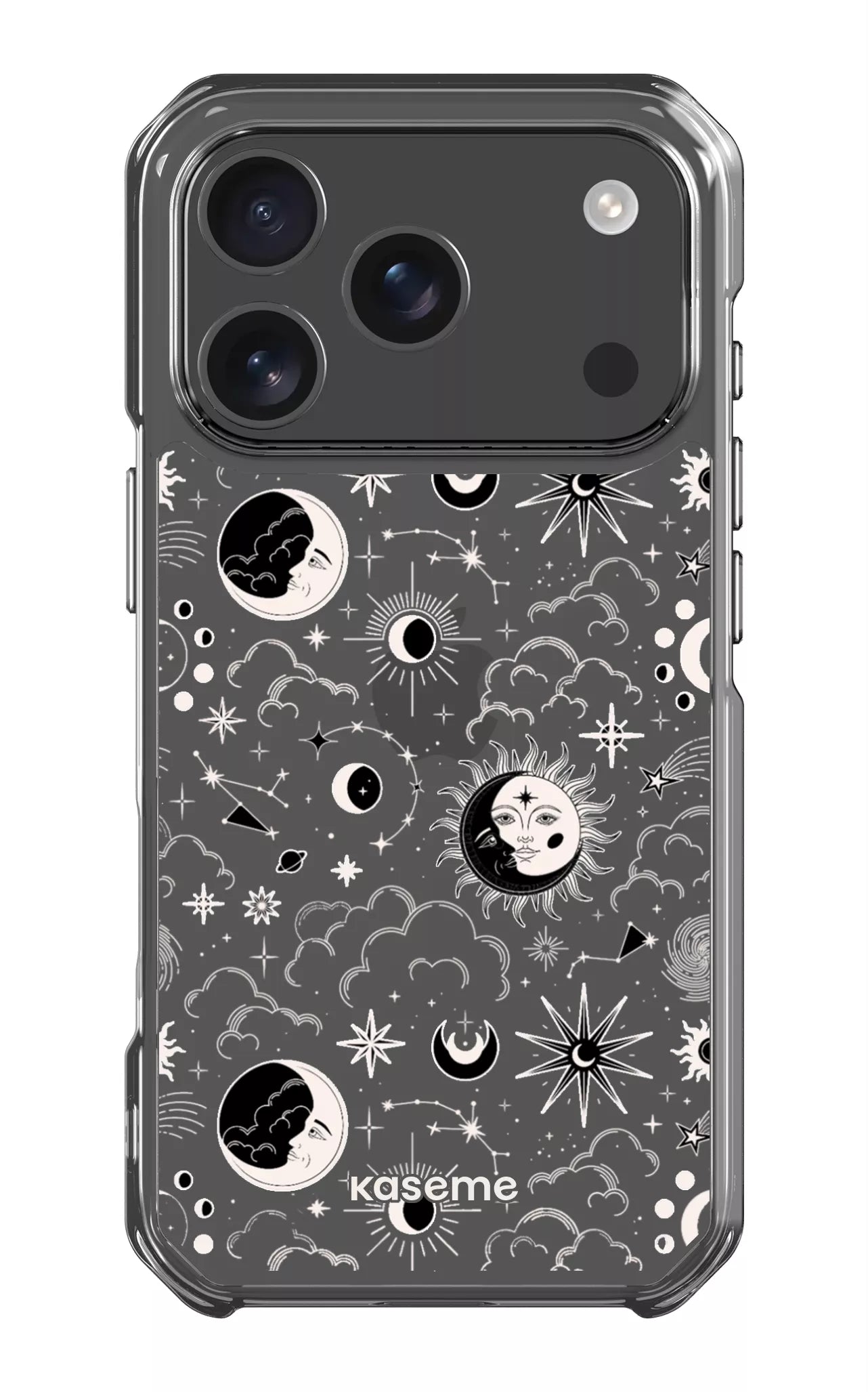 iPhone 17 Pro Clear Case Milky Way White Clear Case -