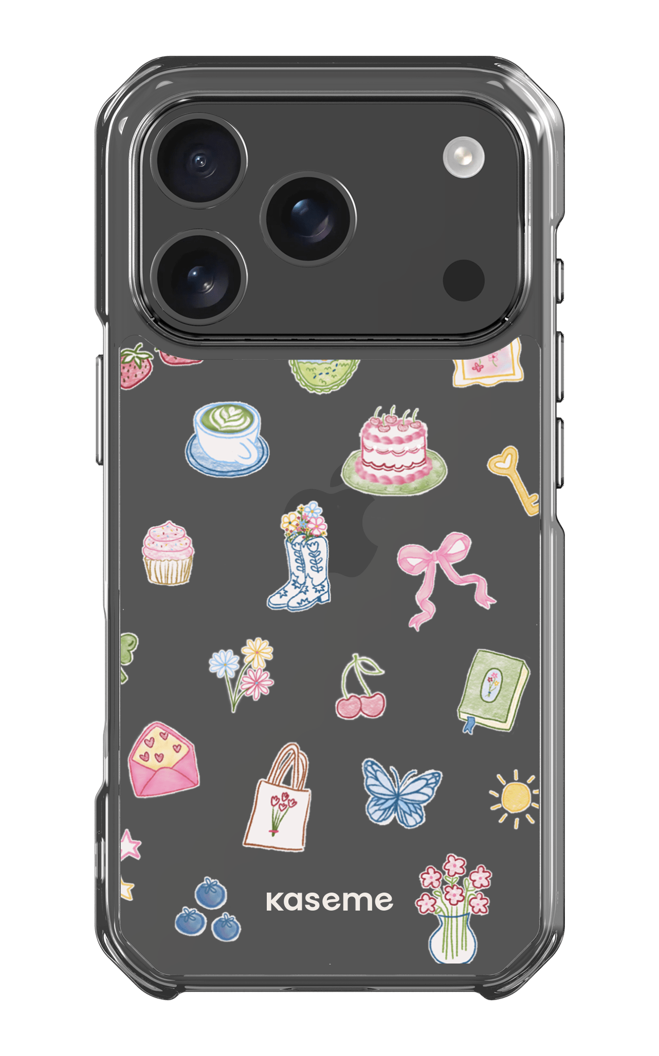 iPhone 17 Pro Clear Case Poetry Clear Case -