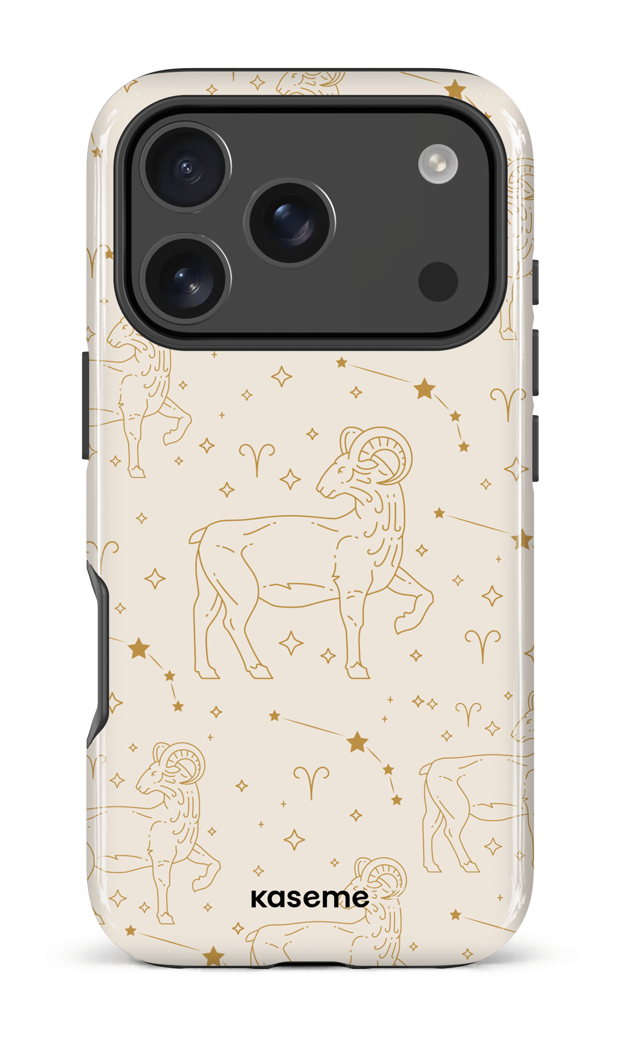 iPhone 17 Pro Impact Case Aries Beige -