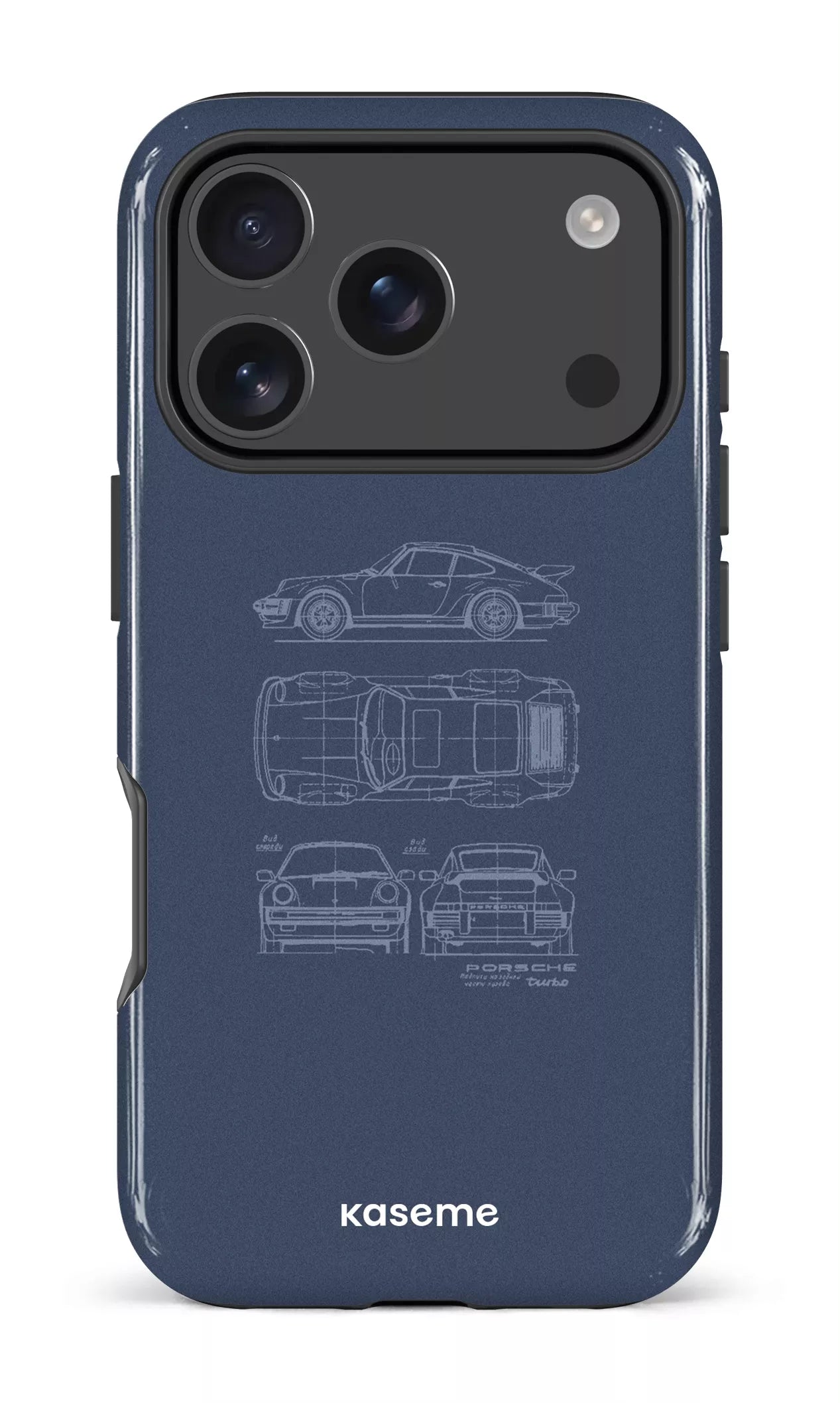 iPhone 17 Pro Impact Case Beat The Traffic Blue -