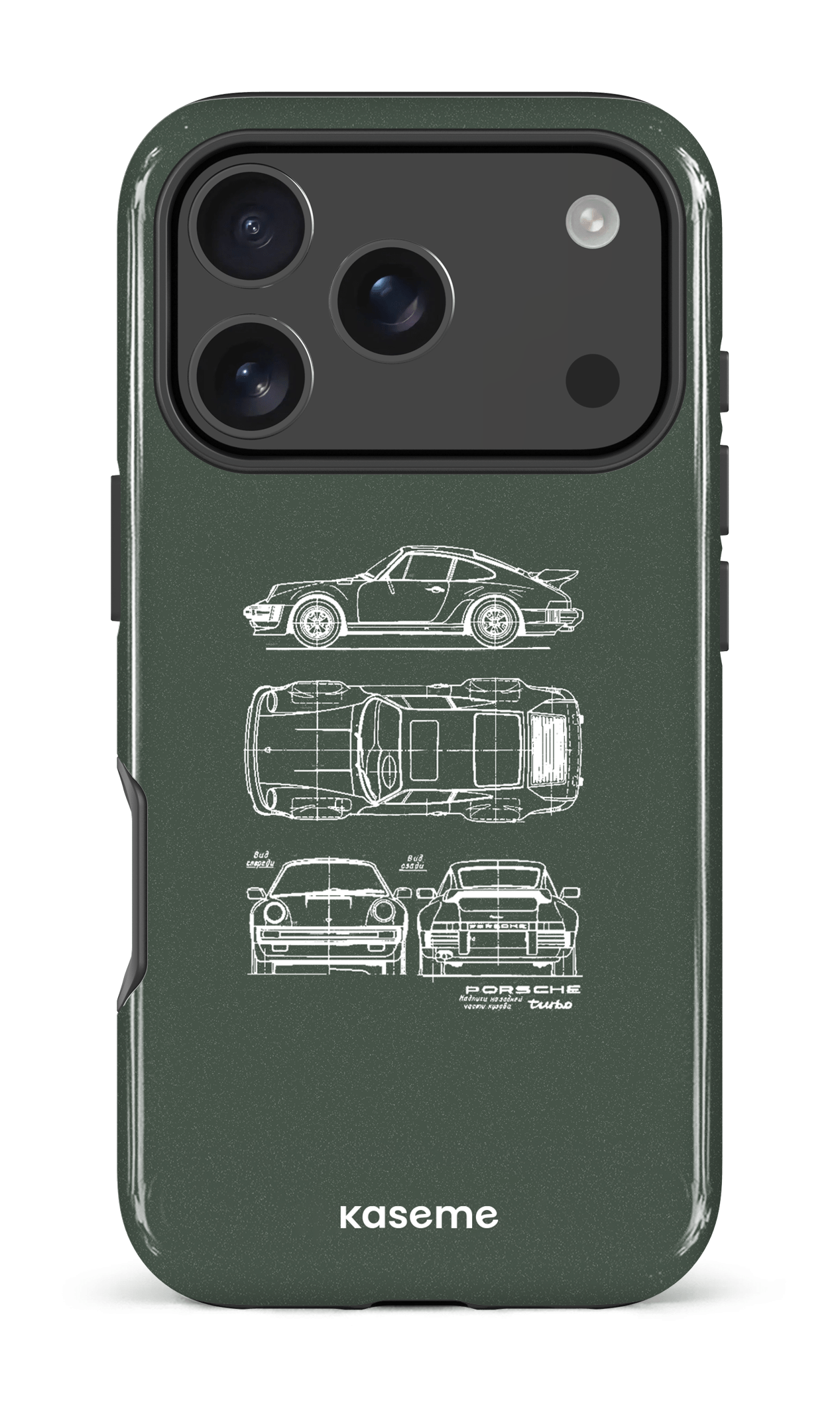 iPhone 17 Pro Impact Case Beat The Traffic Green -