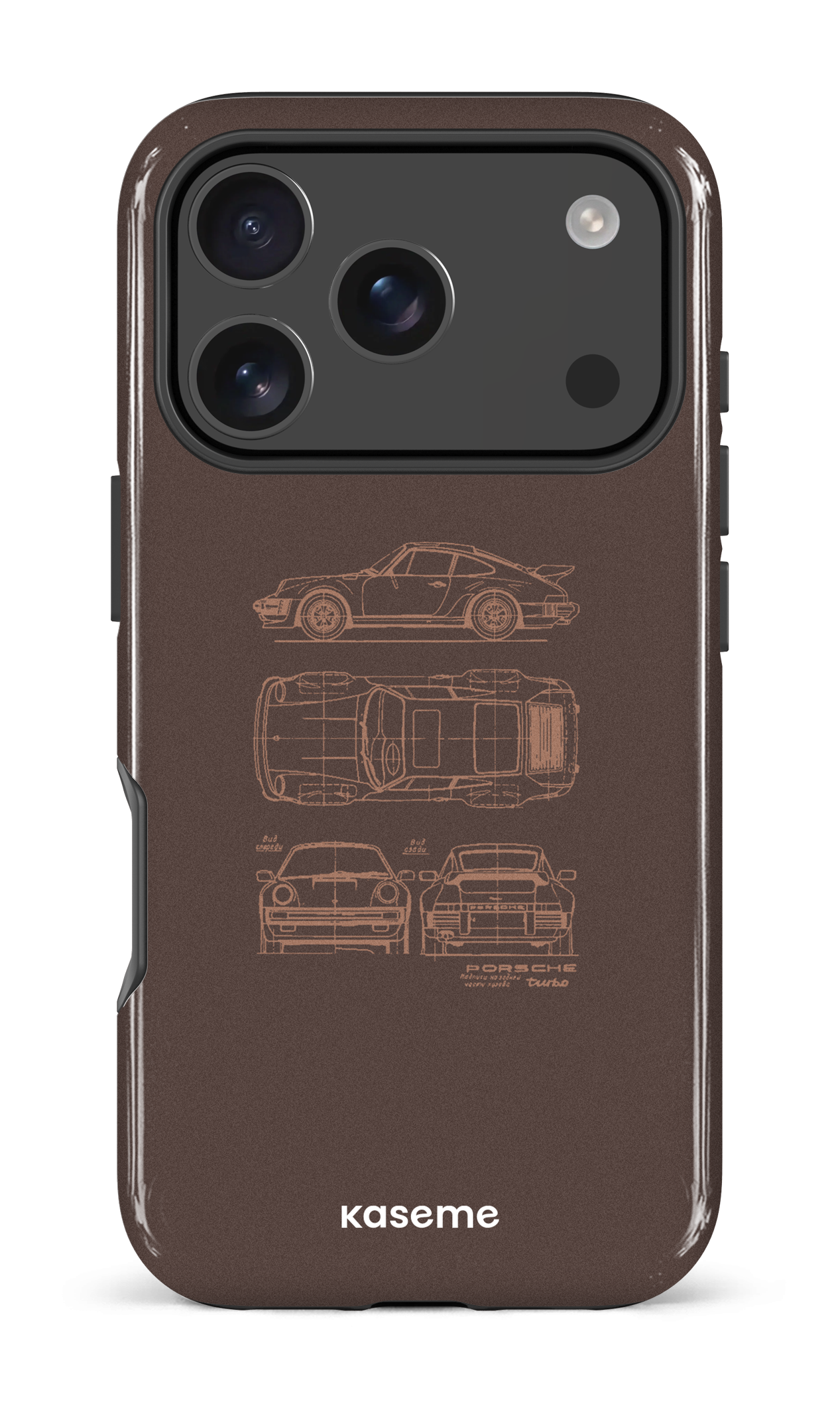 iPhone 17 Pro Impact Case Beat The Traffic Mocha -