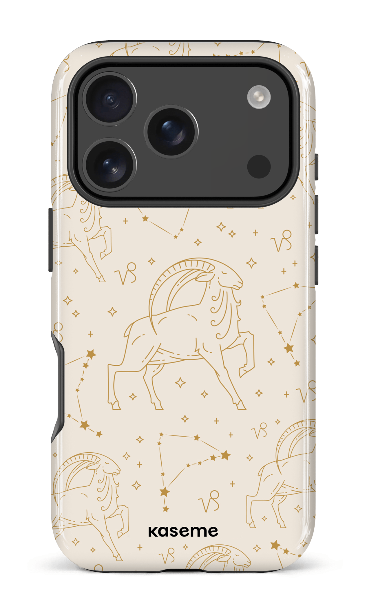 iPhone 17 Pro Impact Case Capricorn Beige -