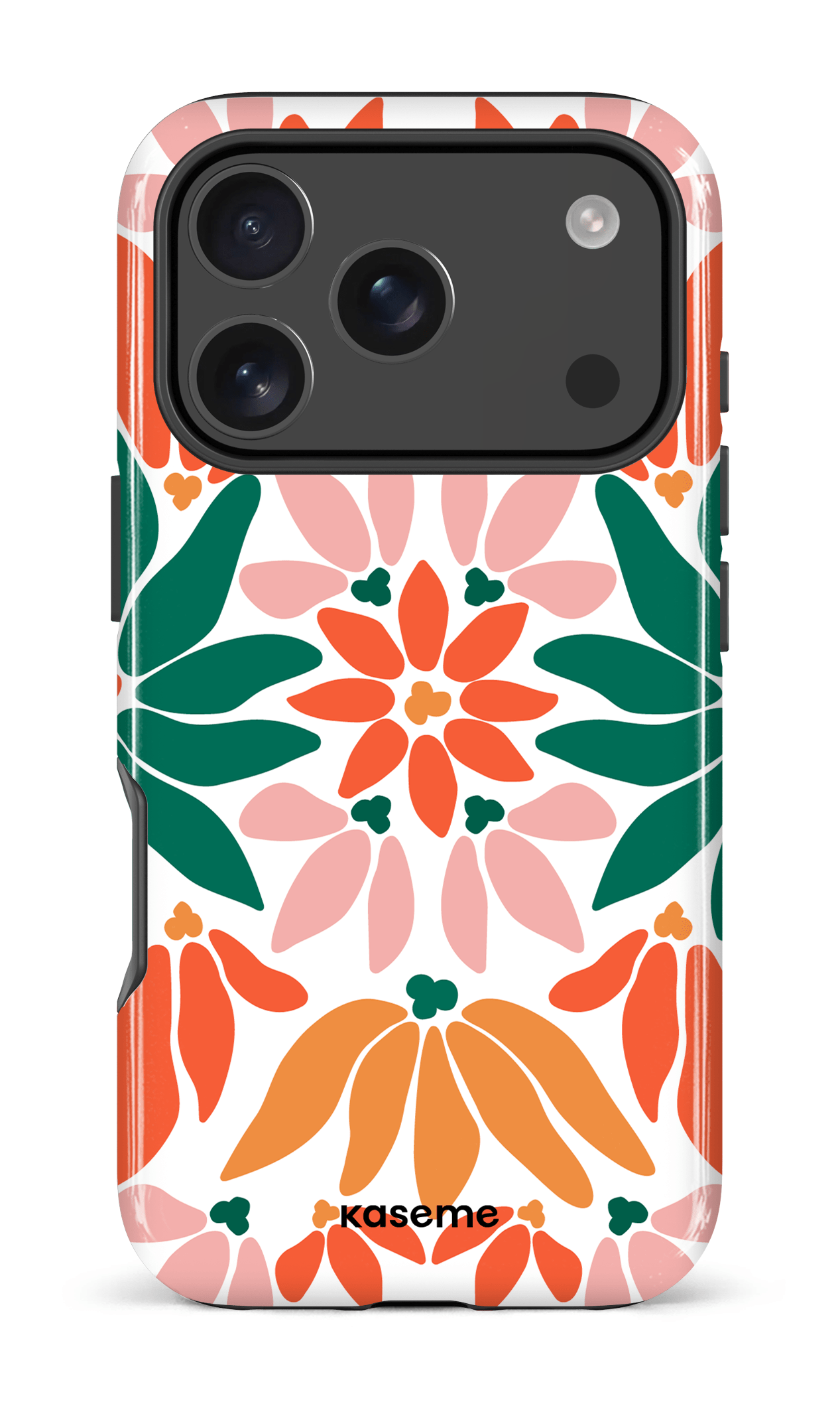 iPhone 17 Pro Impact Case Christmas Bouquet white -