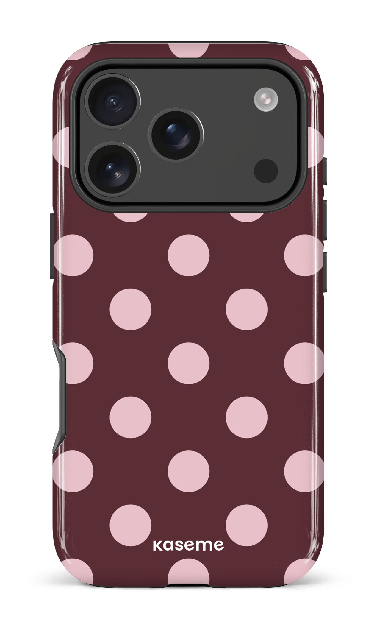 iPhone 17 Pro Impact Case Couture Burgundy -