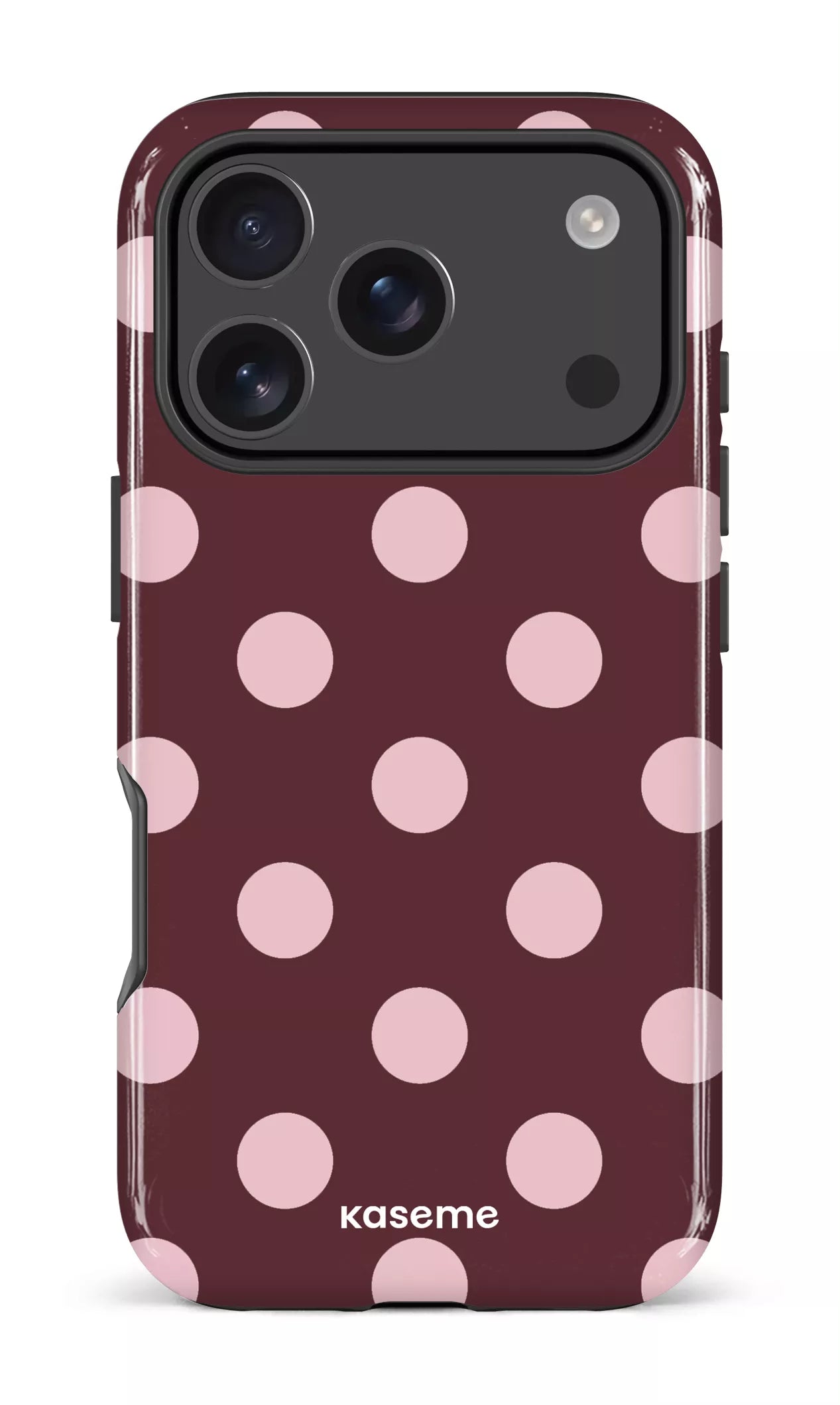iPhone 17 Pro Impact Case Couture Burgundy -