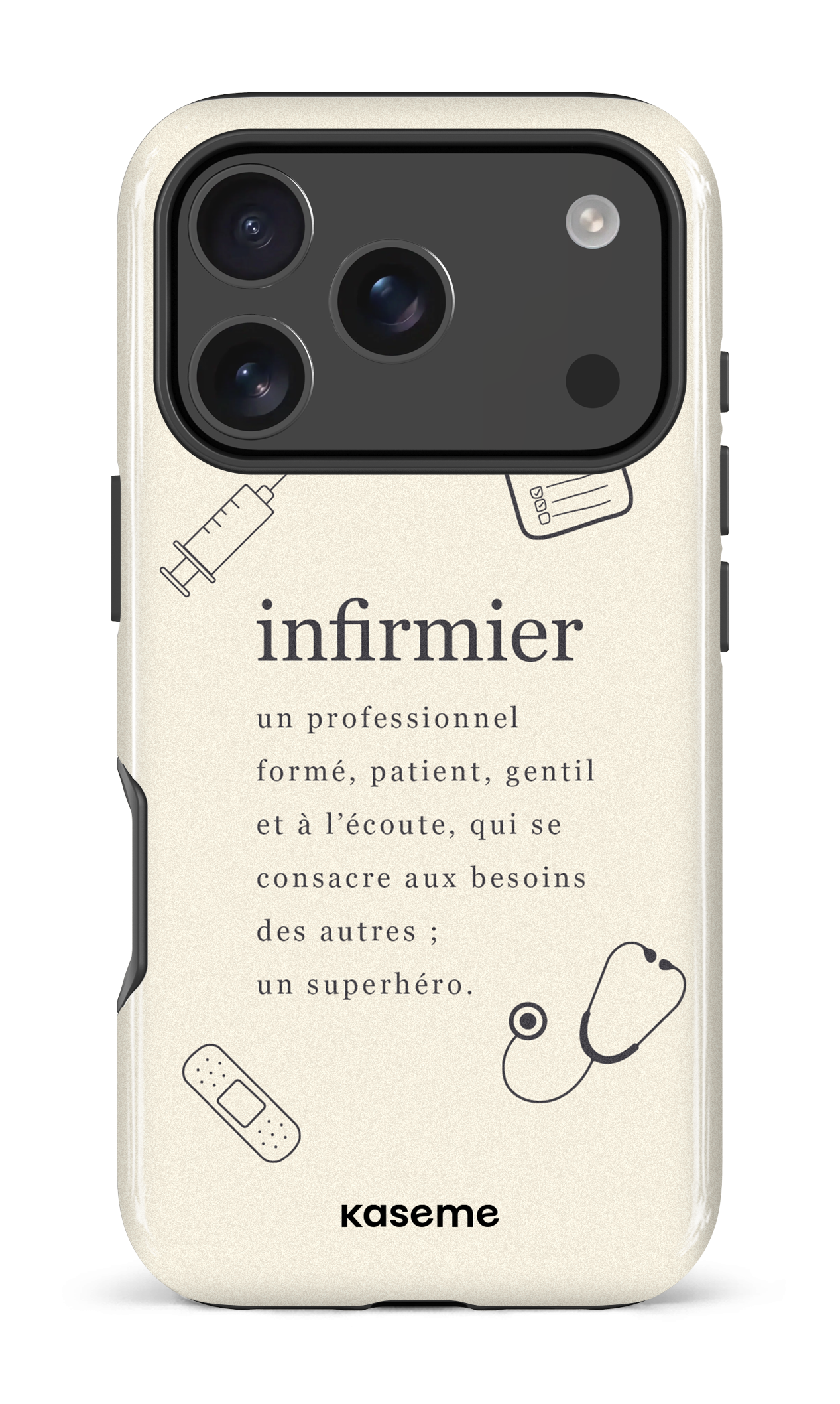 iPhone 17 Pro Impact Case De Tout Coeur -