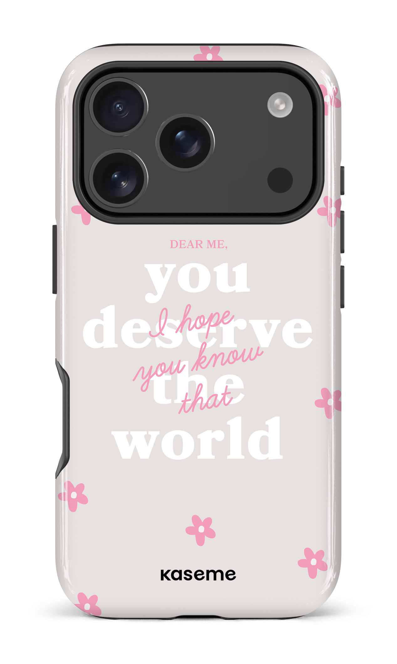 iPhone 17 Pro Impact Case Dear Me Pink -