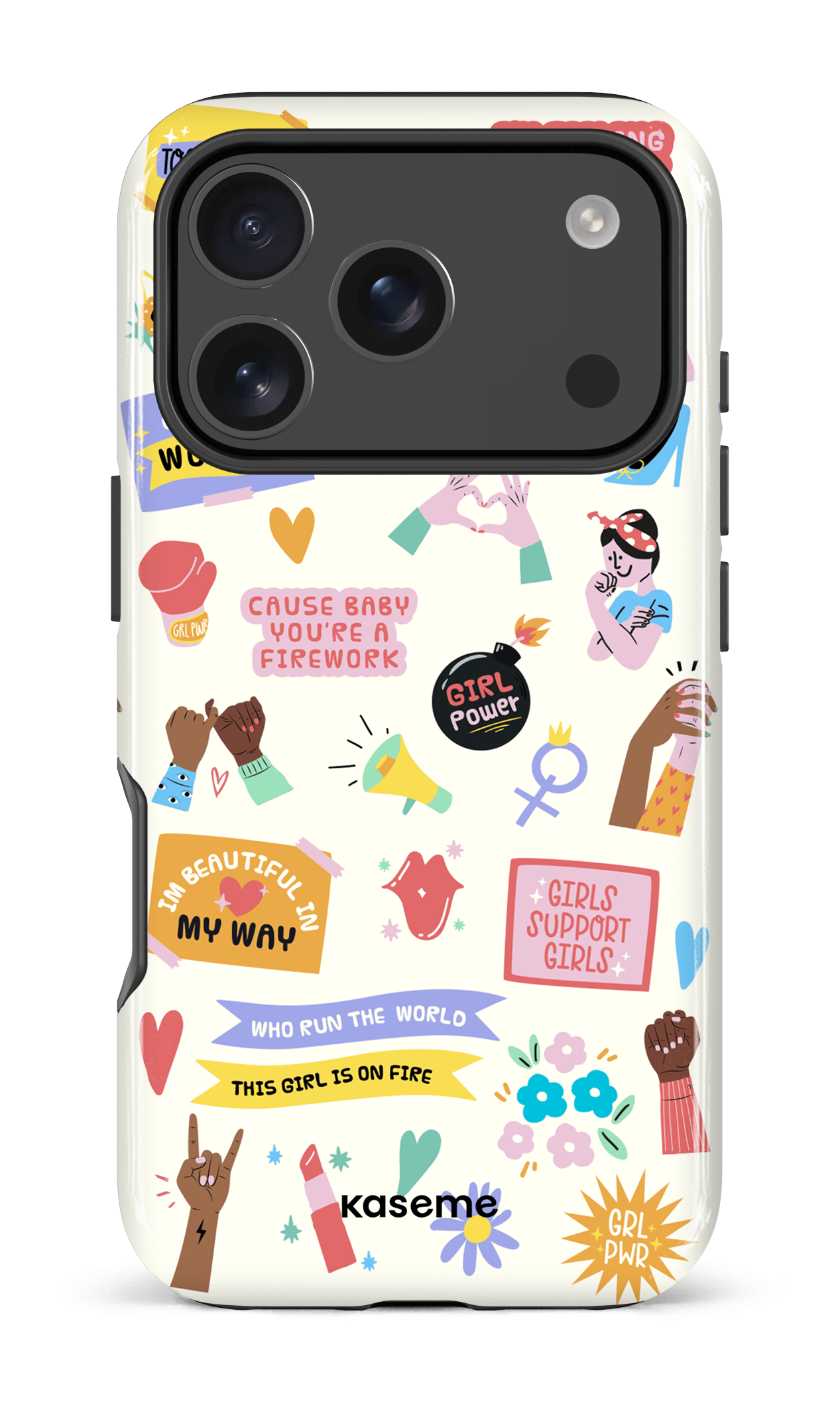 iPhone 17 Pro Impact Case Girl Boss -