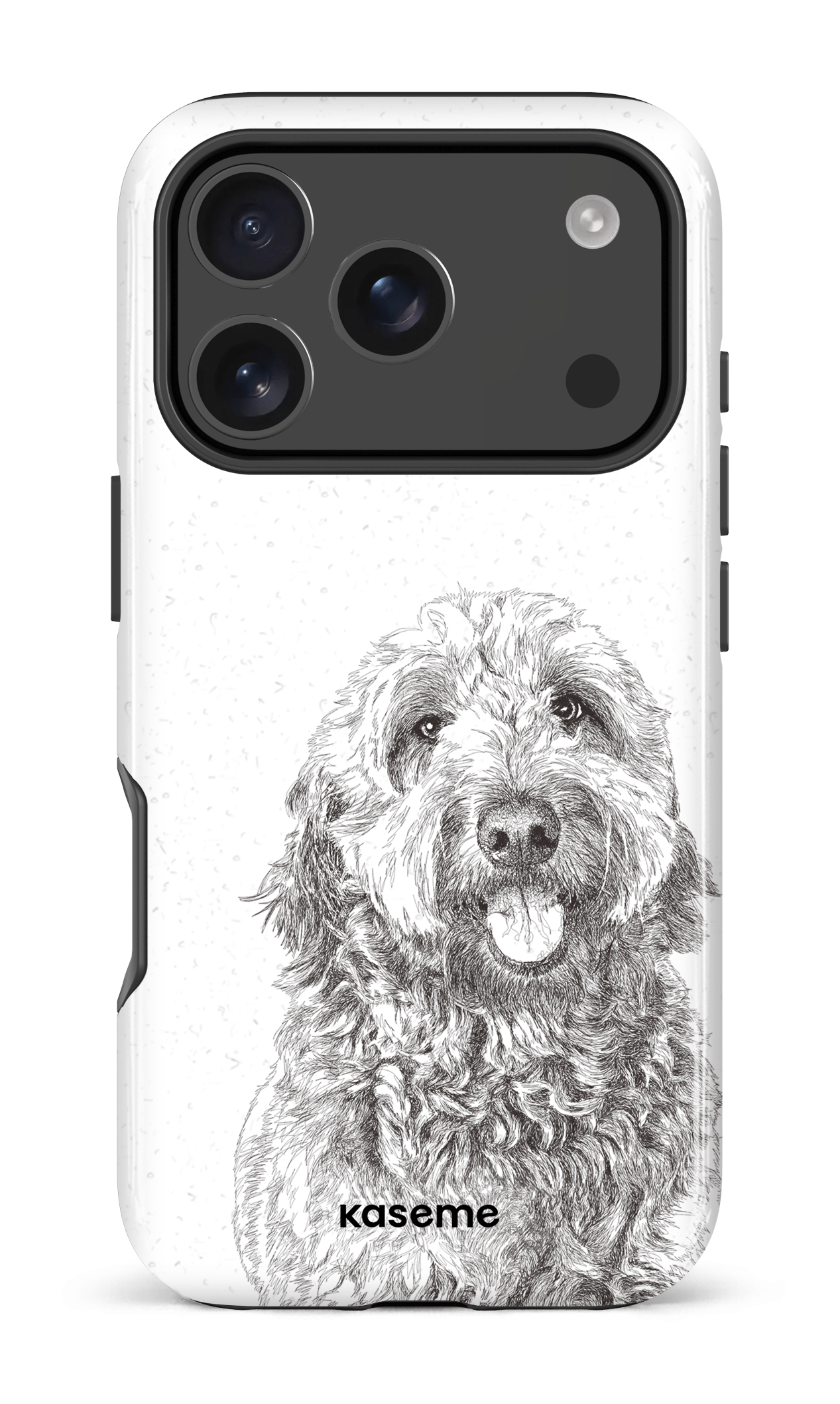 iPhone 17 Pro Impact Case Golden Doodle -