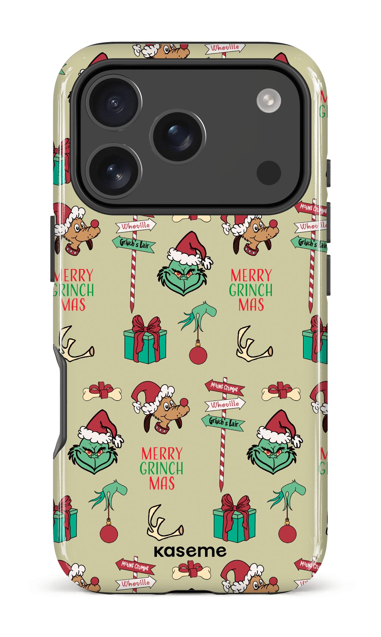 iPhone 17 Pro Impact Case Grinchmas -