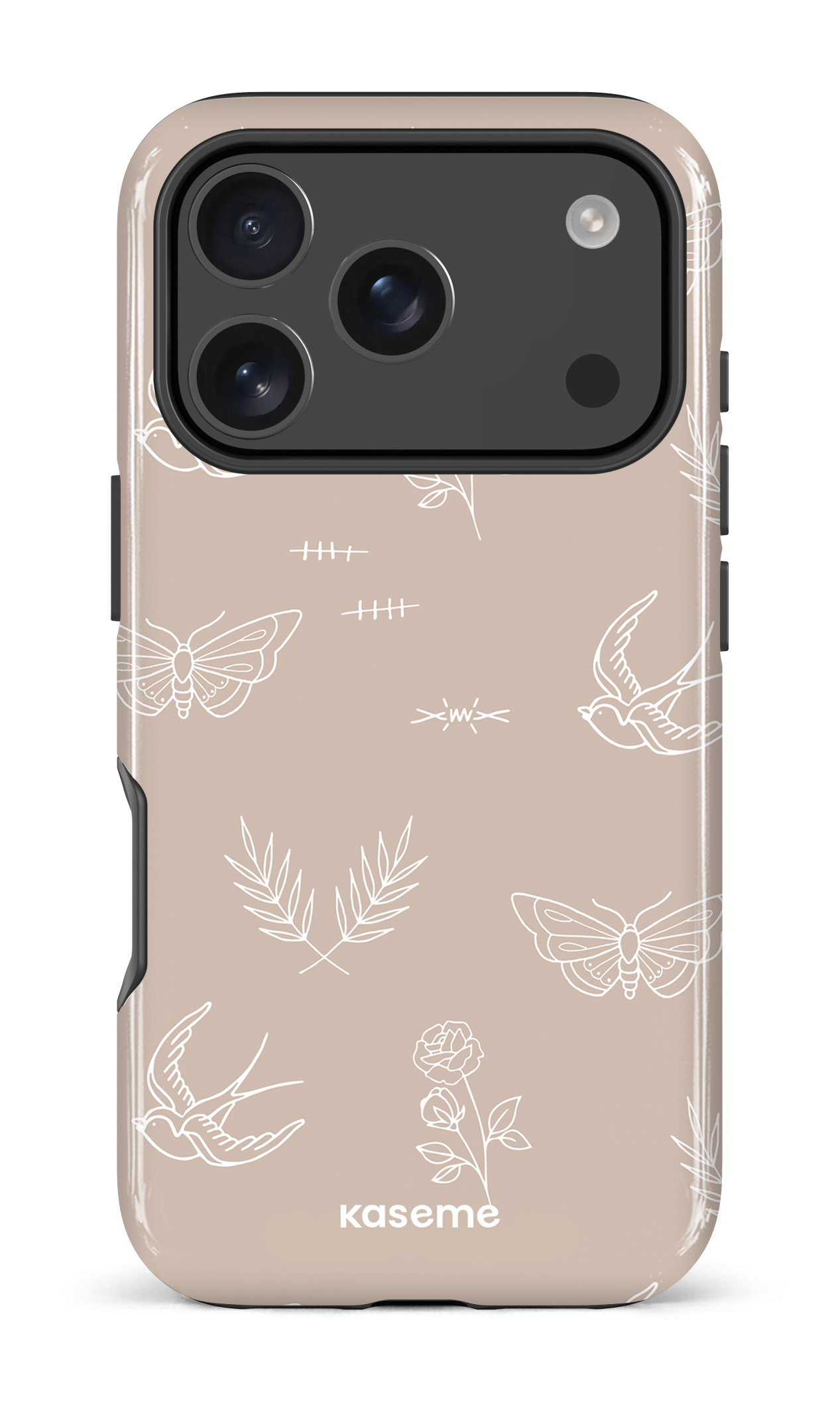 iPhone 17 Pro Impact Case Ink beige -