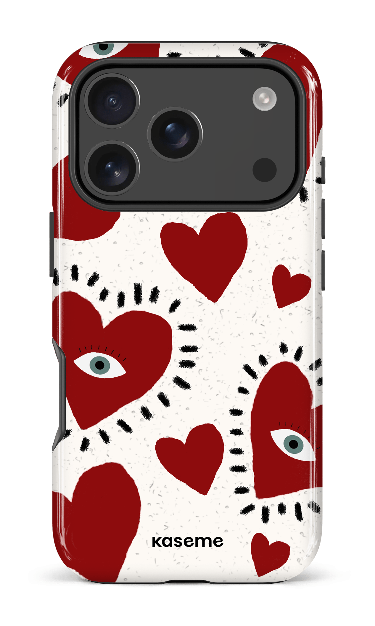 iPhone 17 Pro Impact Case Lover red -