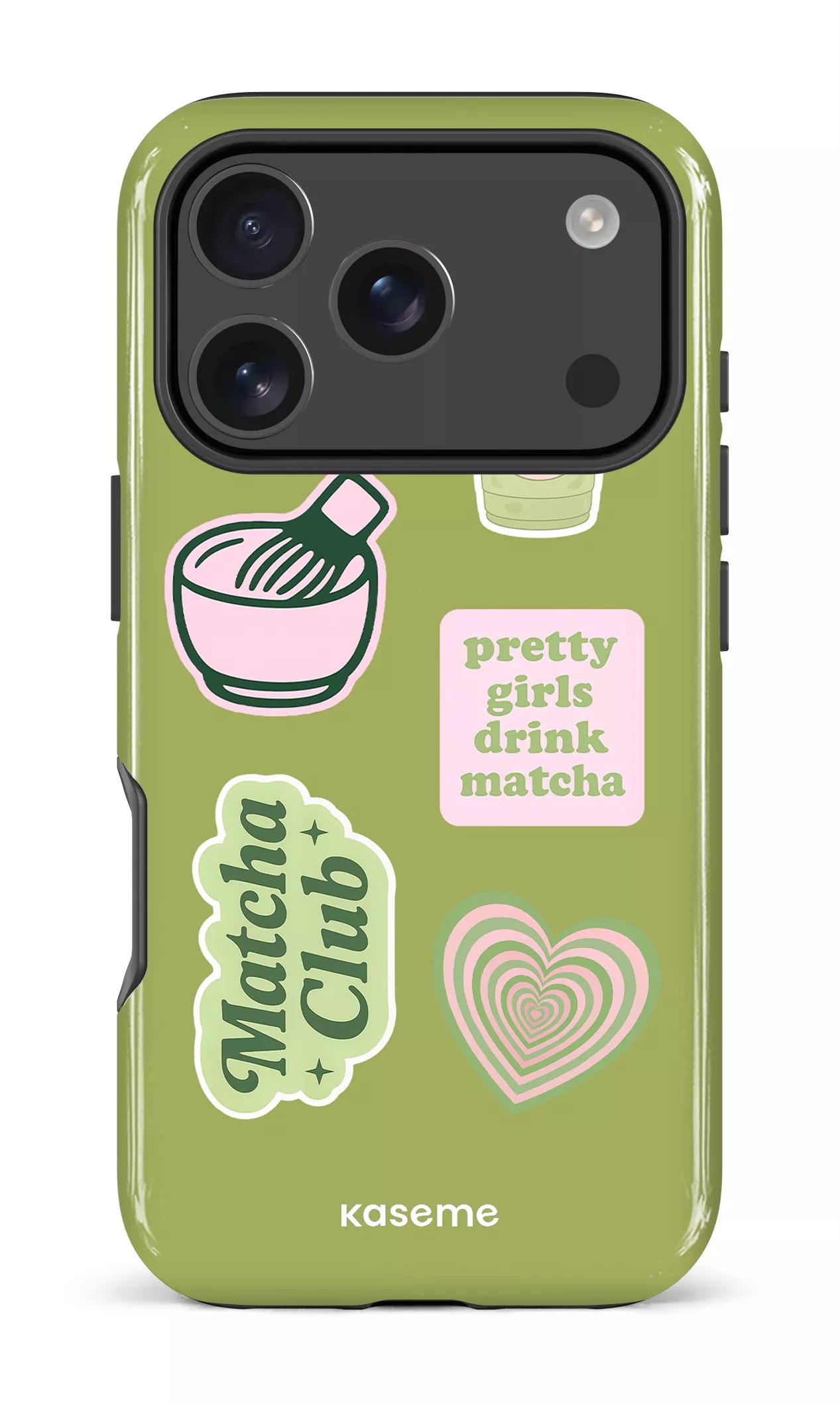 iPhone 17 Pro Impact Case Matcha Club -