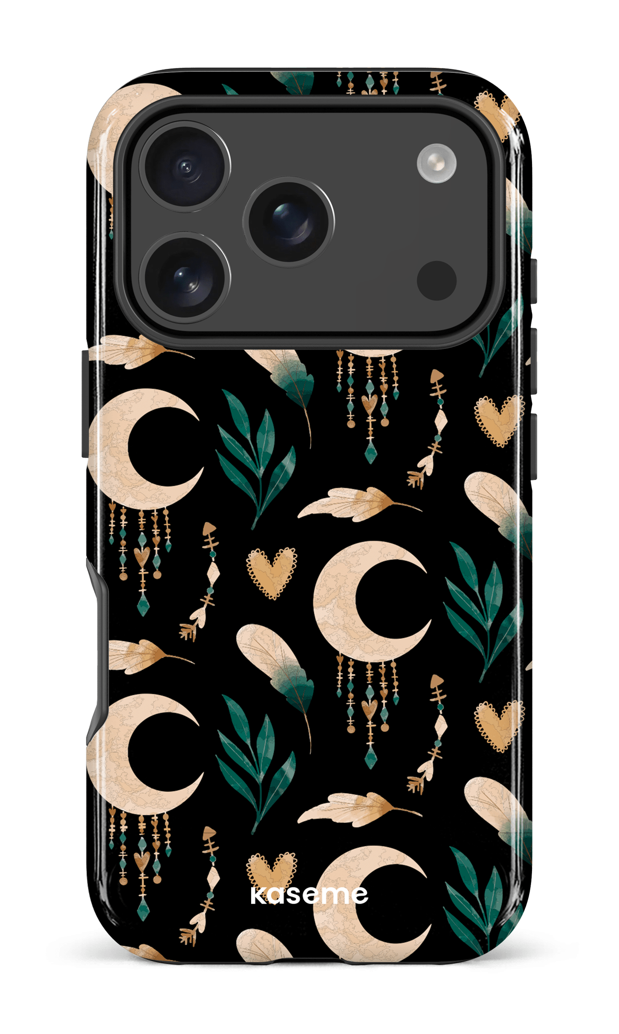 iPhone 17 Pro Impact Case Moonlight black -