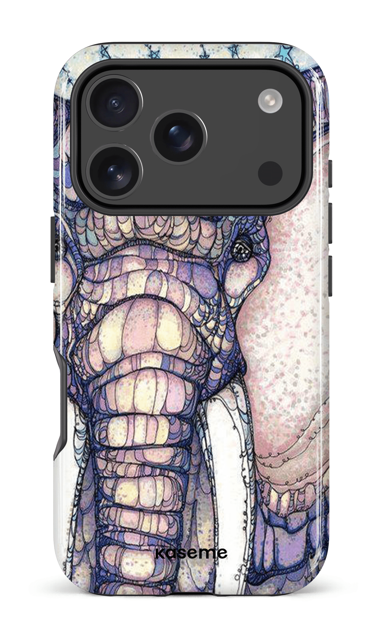 iPhone 17 Pro Impact Case Mosaic Elephant -