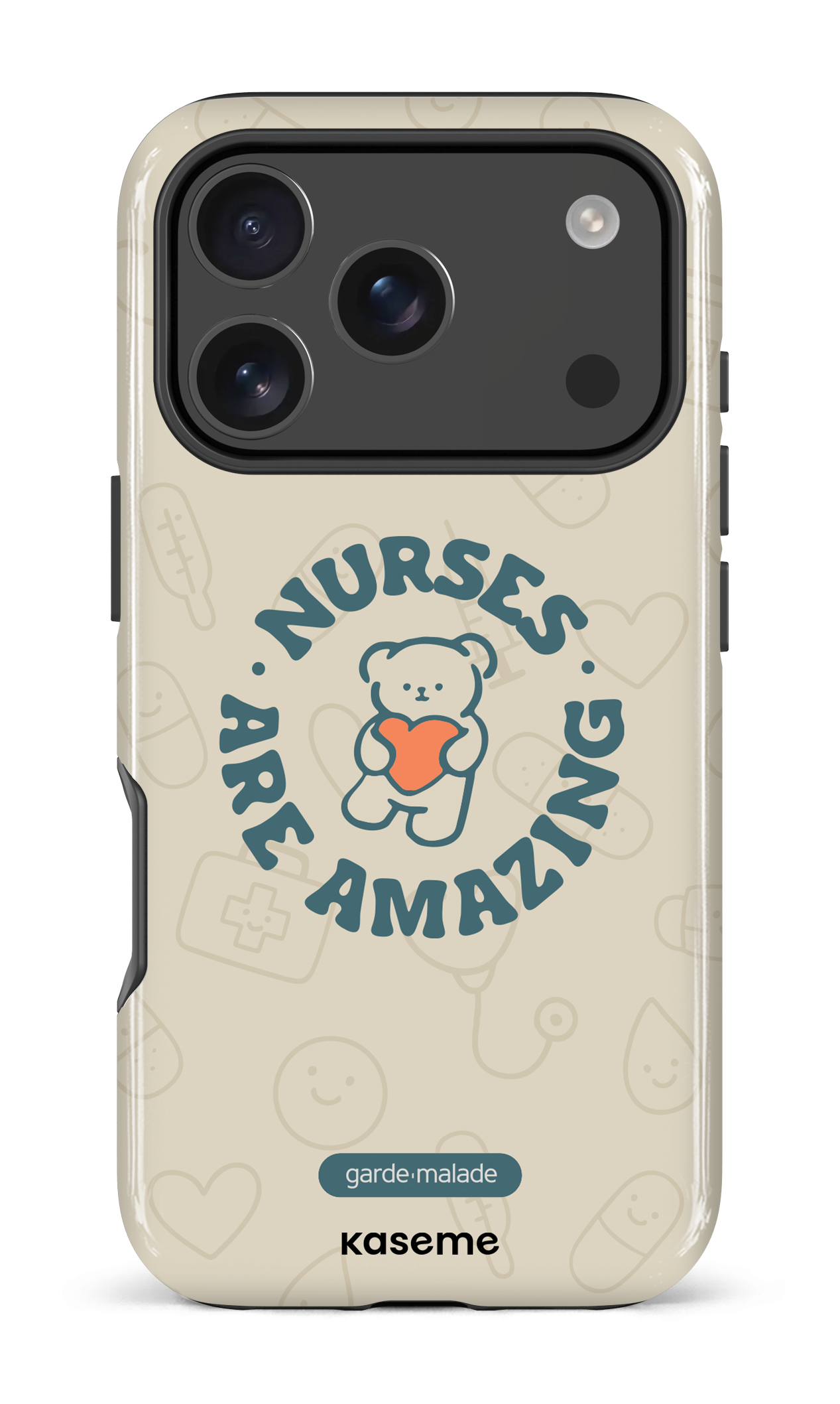 iPhone 17 Pro Impact Case Nurses Are Amazing x Garde-Malade -