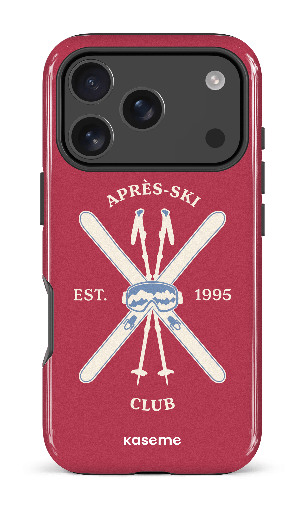 iPhone 17 Pro Impact Case Off-Track Red -