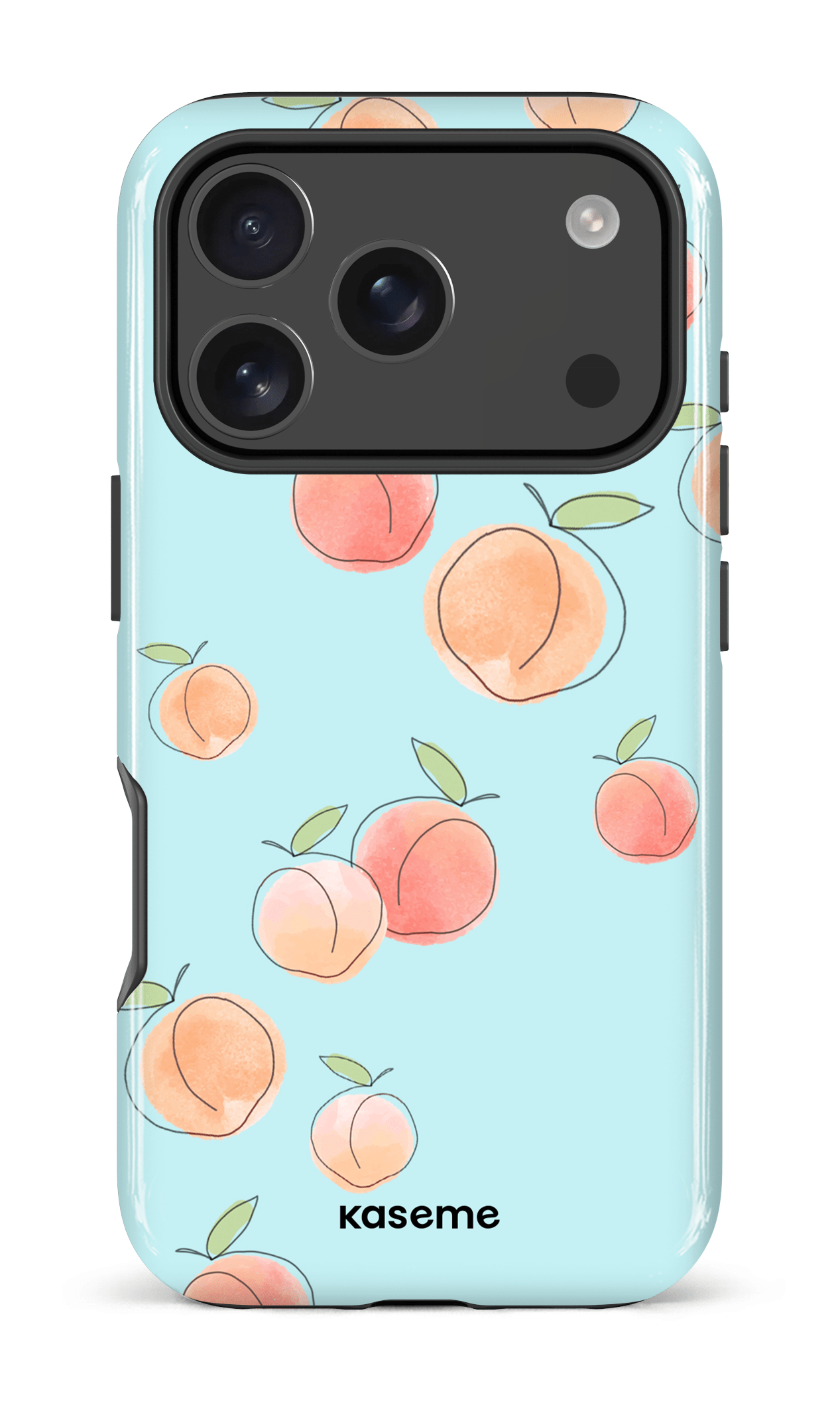 iPhone 17 Pro Impact Case Peachy Blue -
