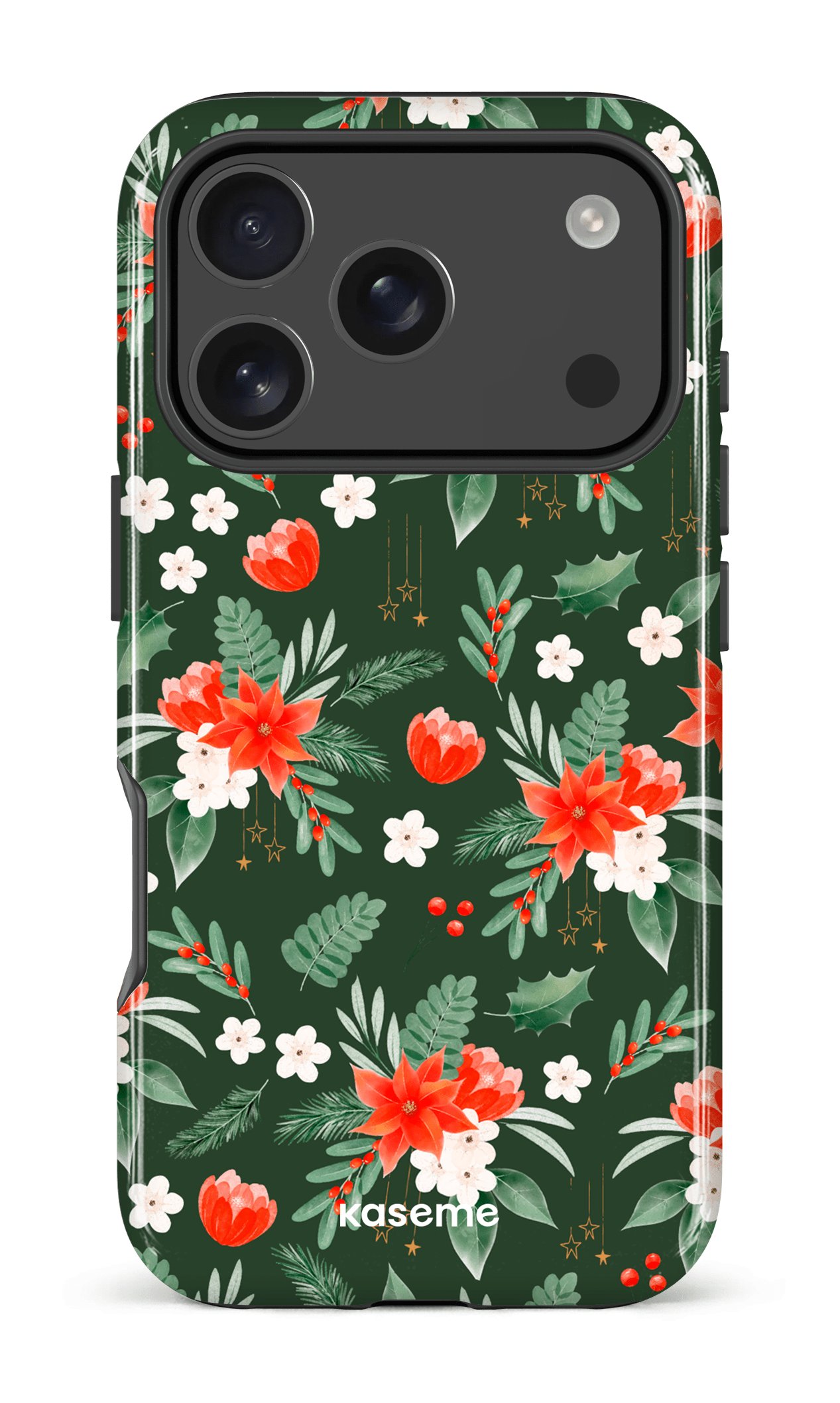 iPhone 17 Pro Impact Case Poinsettia -