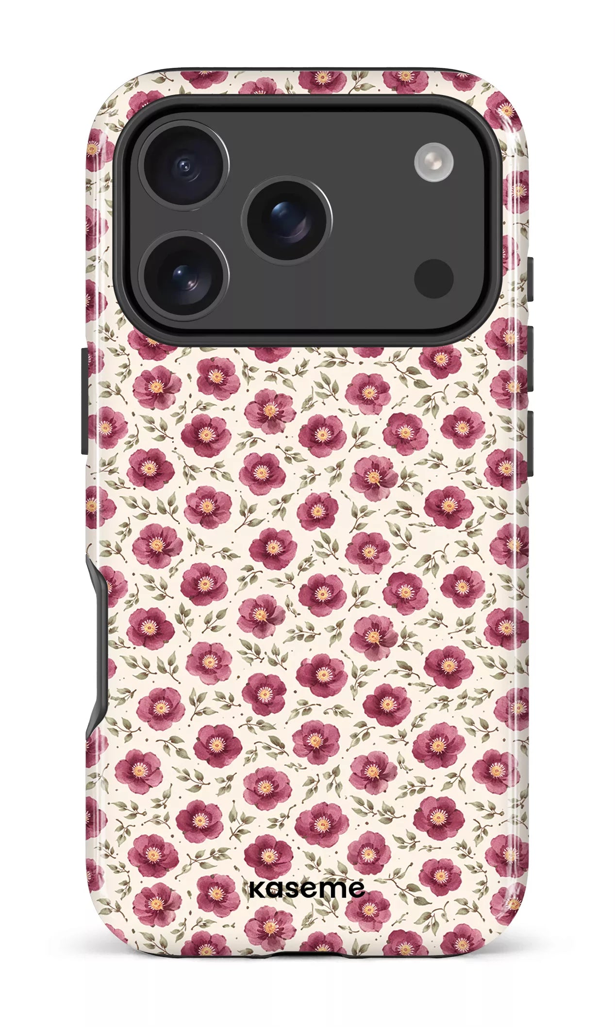 iPhone 17 Pro Impact Case Ruby Bloom -