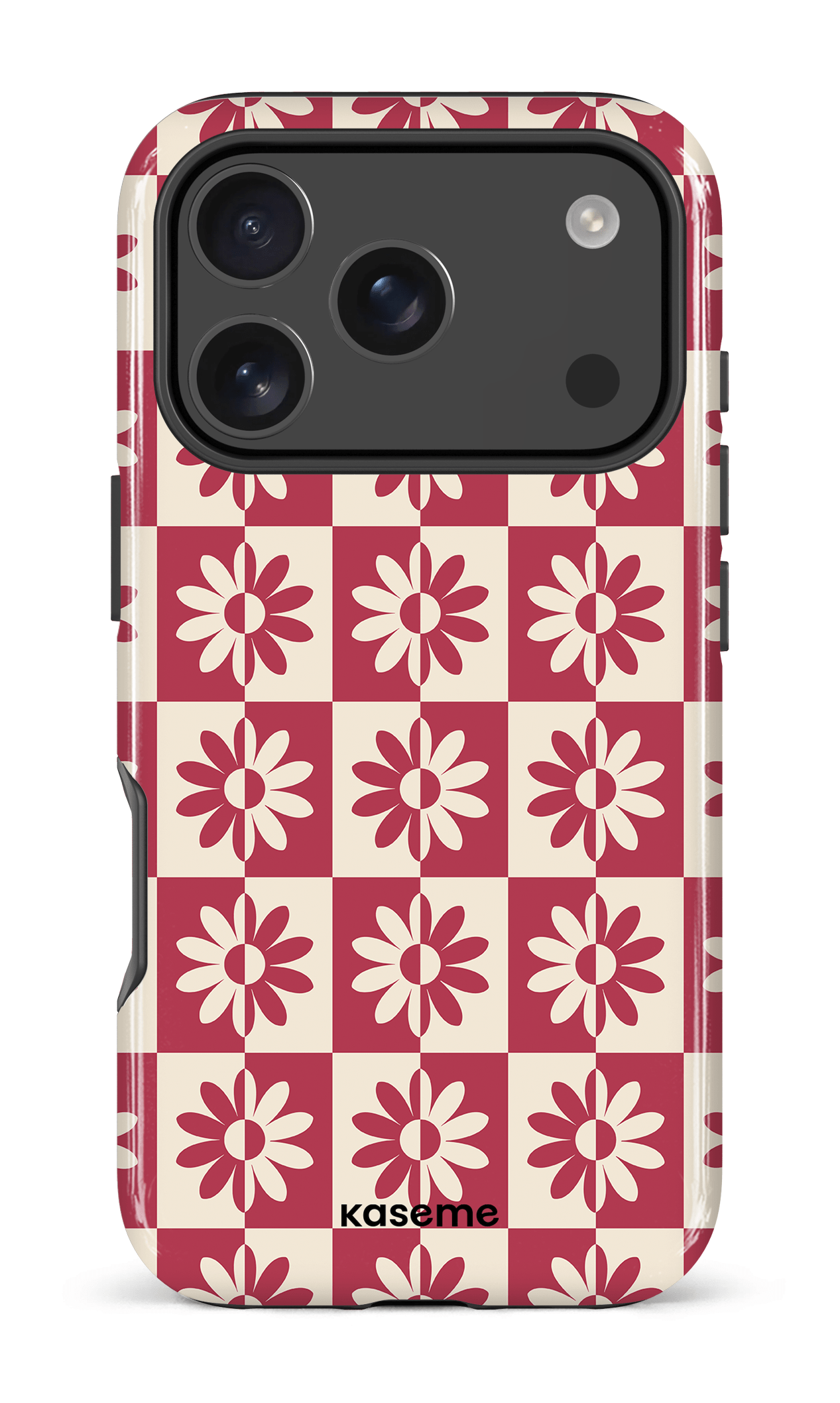 iPhone 17 Pro Impact Case Snowdrop Red -