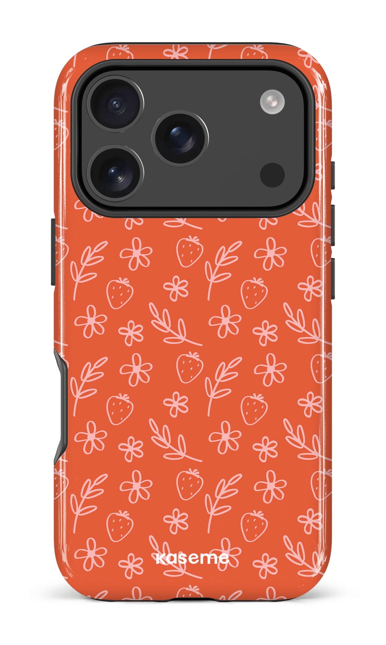 iPhone 17 Pro Impact Case Strawberry Summer -