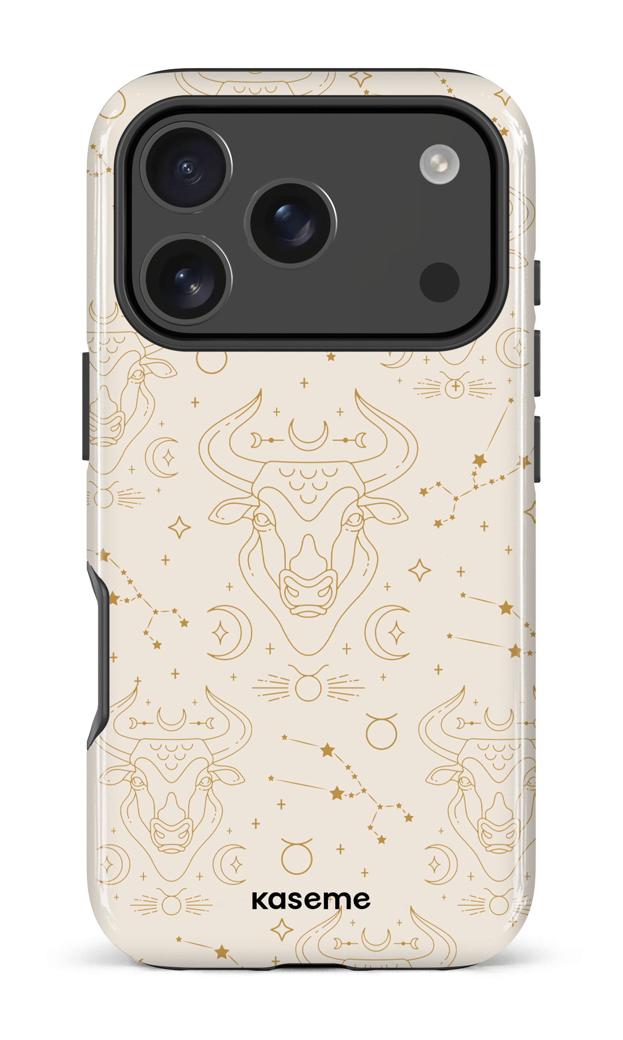 iPhone 17 Pro Impact Case Taurus Beige -