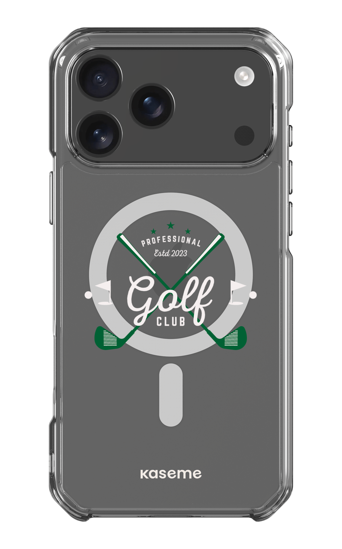 iPhone 17 Pro Max Clear Case Magsafe Bogey Clear Case -