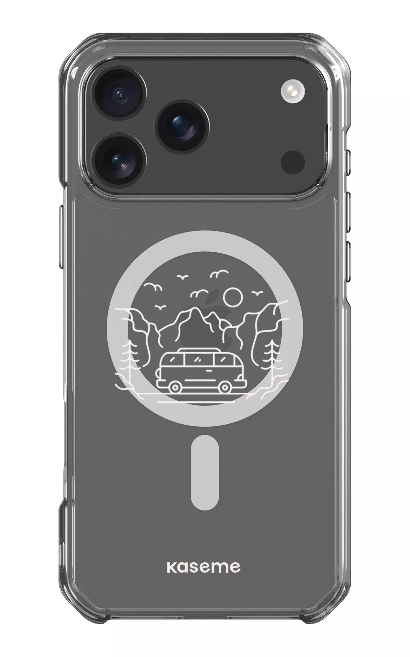 iPhone 17 Pro Max Clear Case Magsafe Camp Life Clear Case -