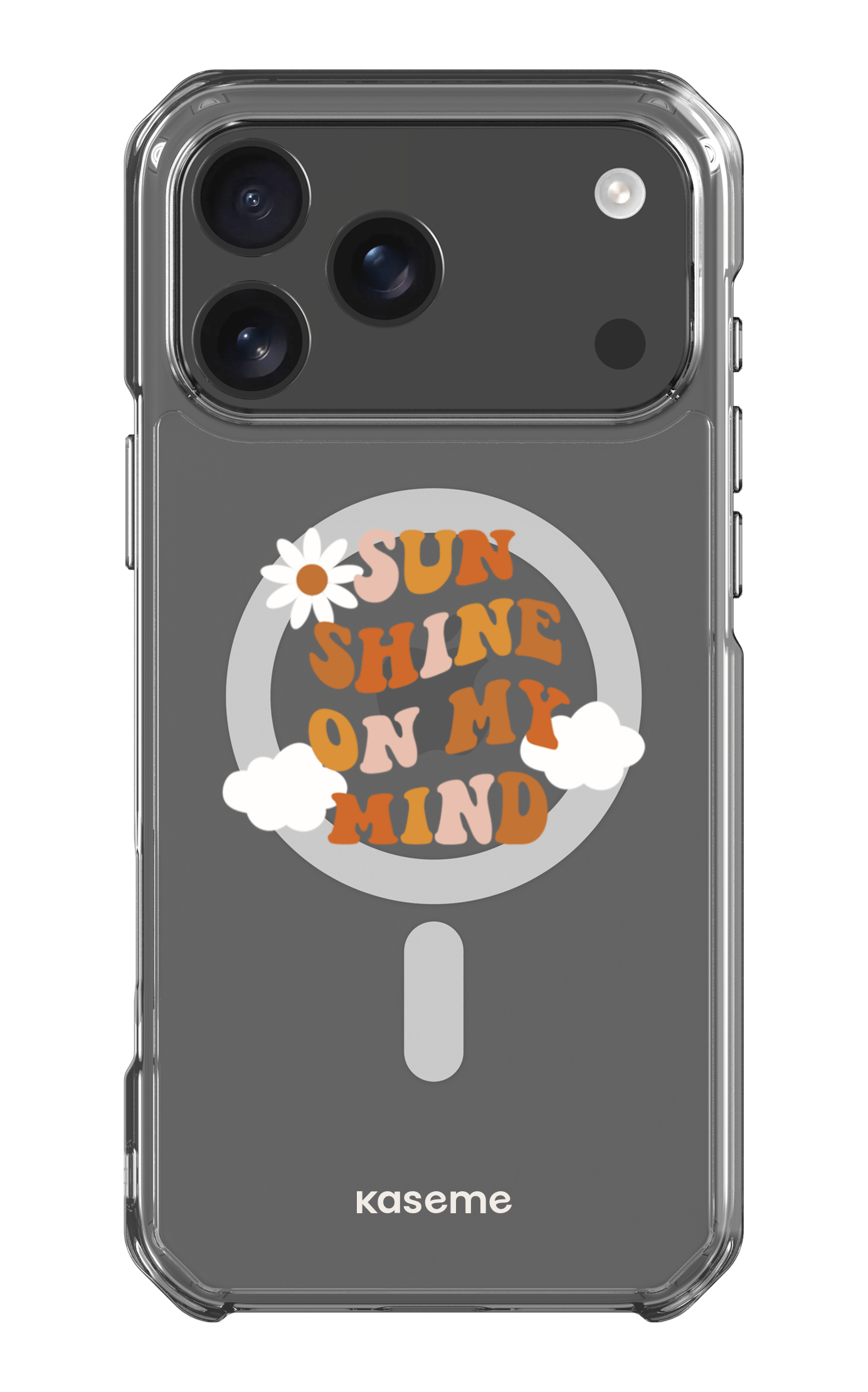 iPhone 17 Pro Max Clear Case Magsafe Cheerful Clear Case -