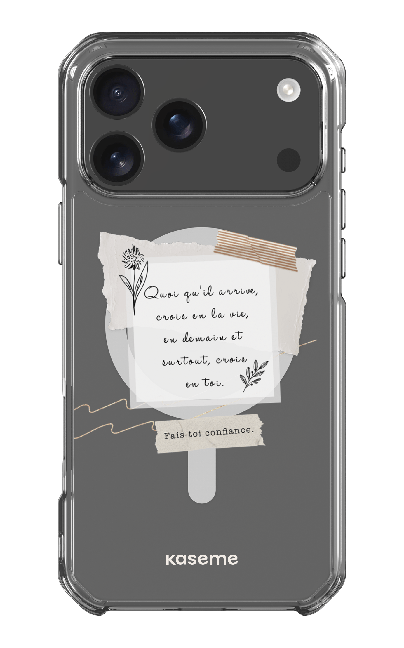 iPhone 17 Pro Max Clear Case Magsafe Foi Clear Case -