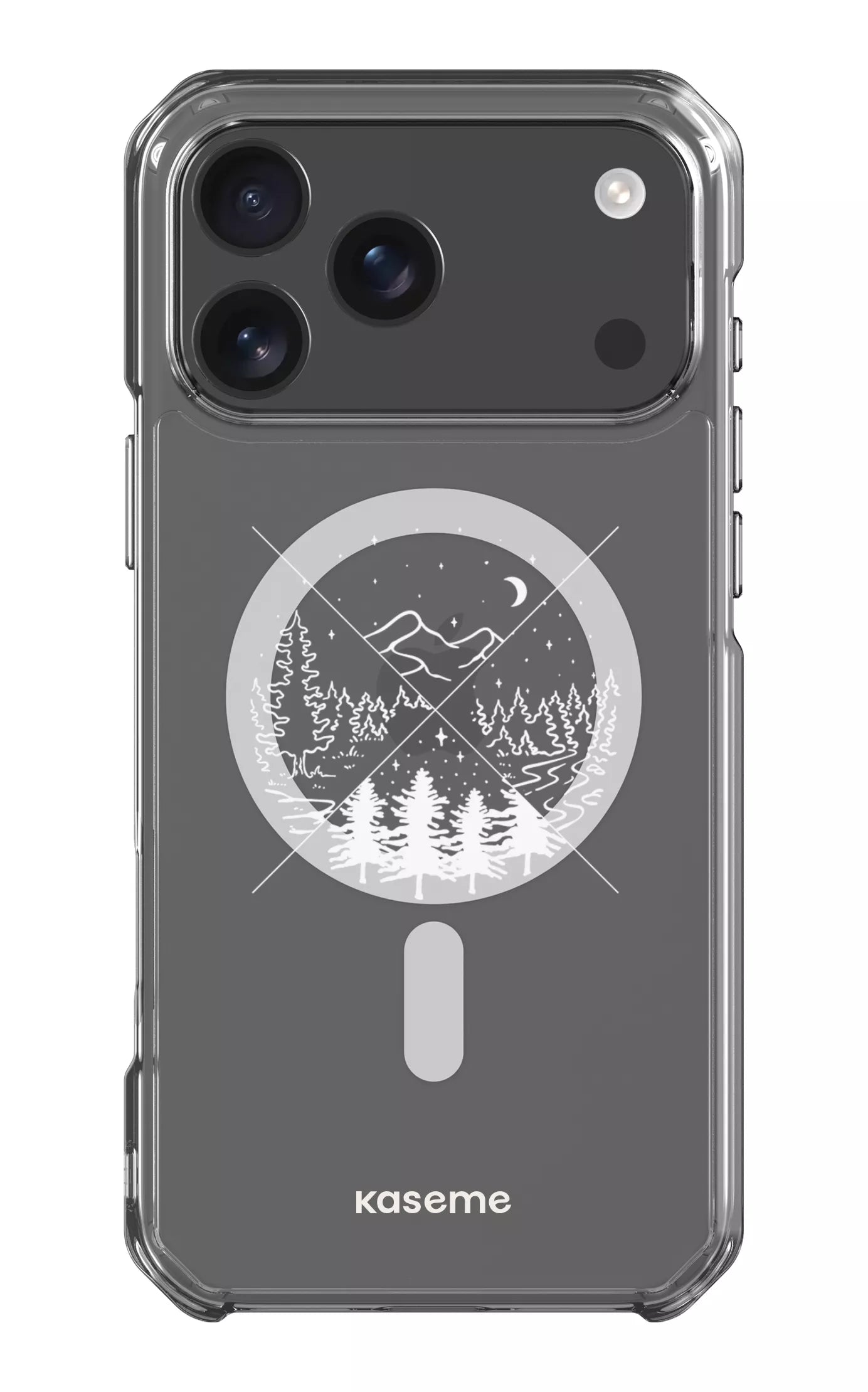 iPhone 17 Pro Max Clear Case Magsafe Hike Clear Case -