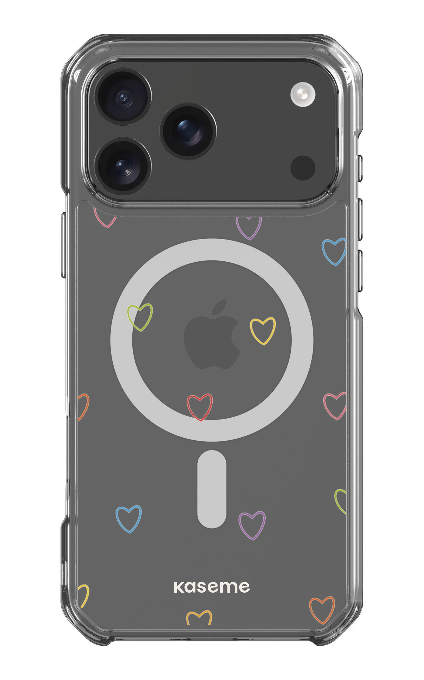 iPhone 17 Pro Max Clear Case Magsafe Love Wins Clear Case -