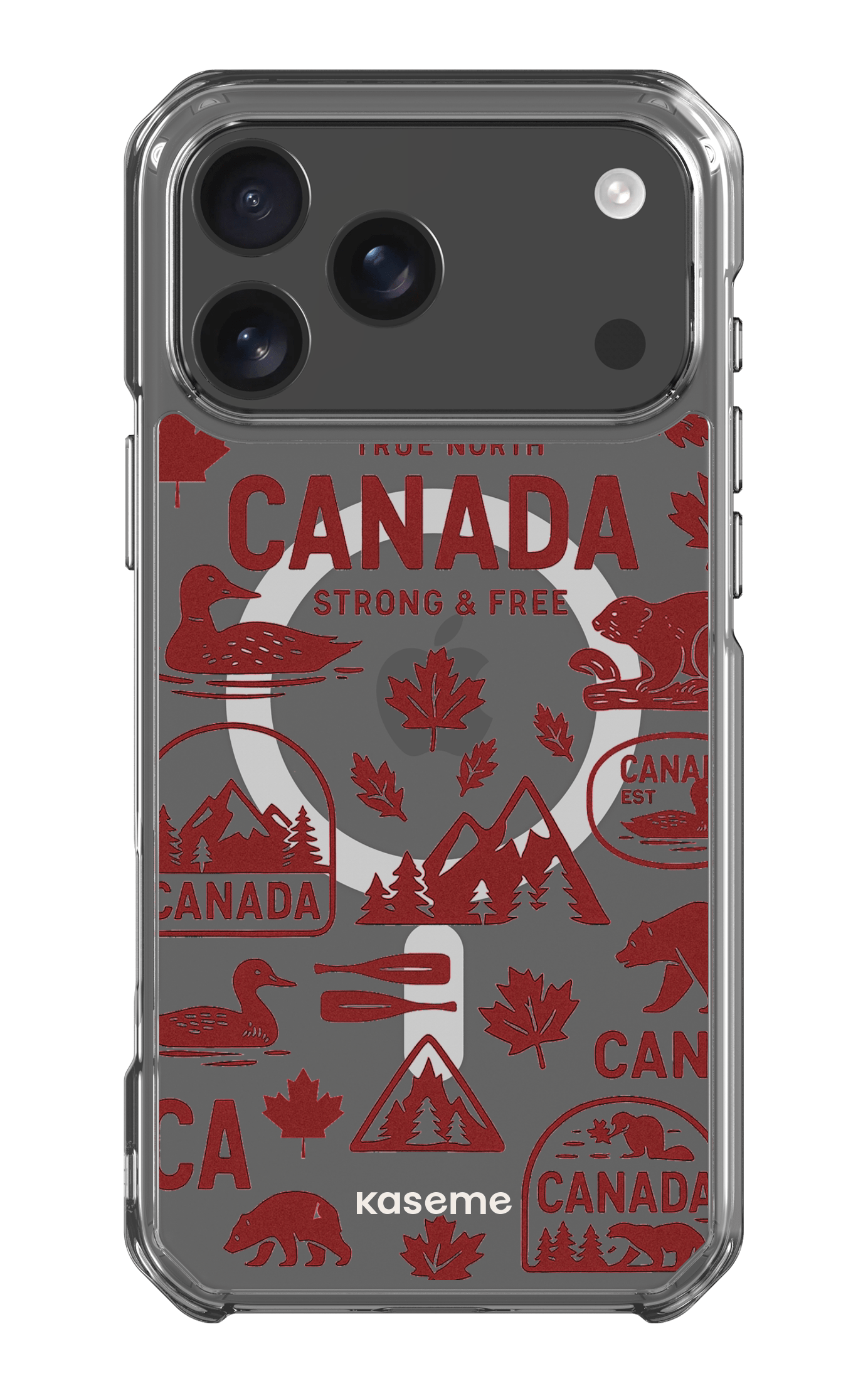 iPhone 17 Pro Max Clear Case Magsafe Oh Canada Clear Case -