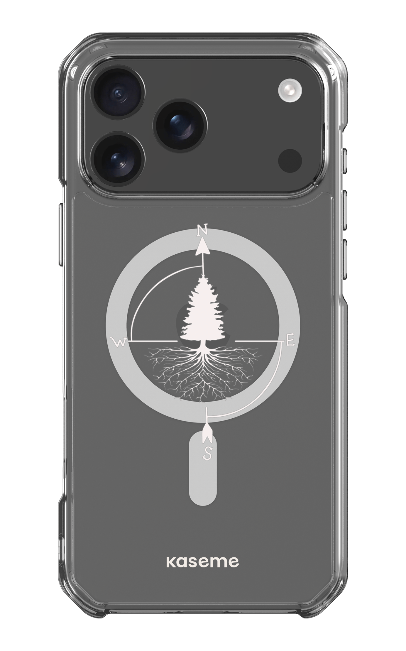 iPhone 17 Pro Max Clear Case Magsafe Skyline Clear Case -