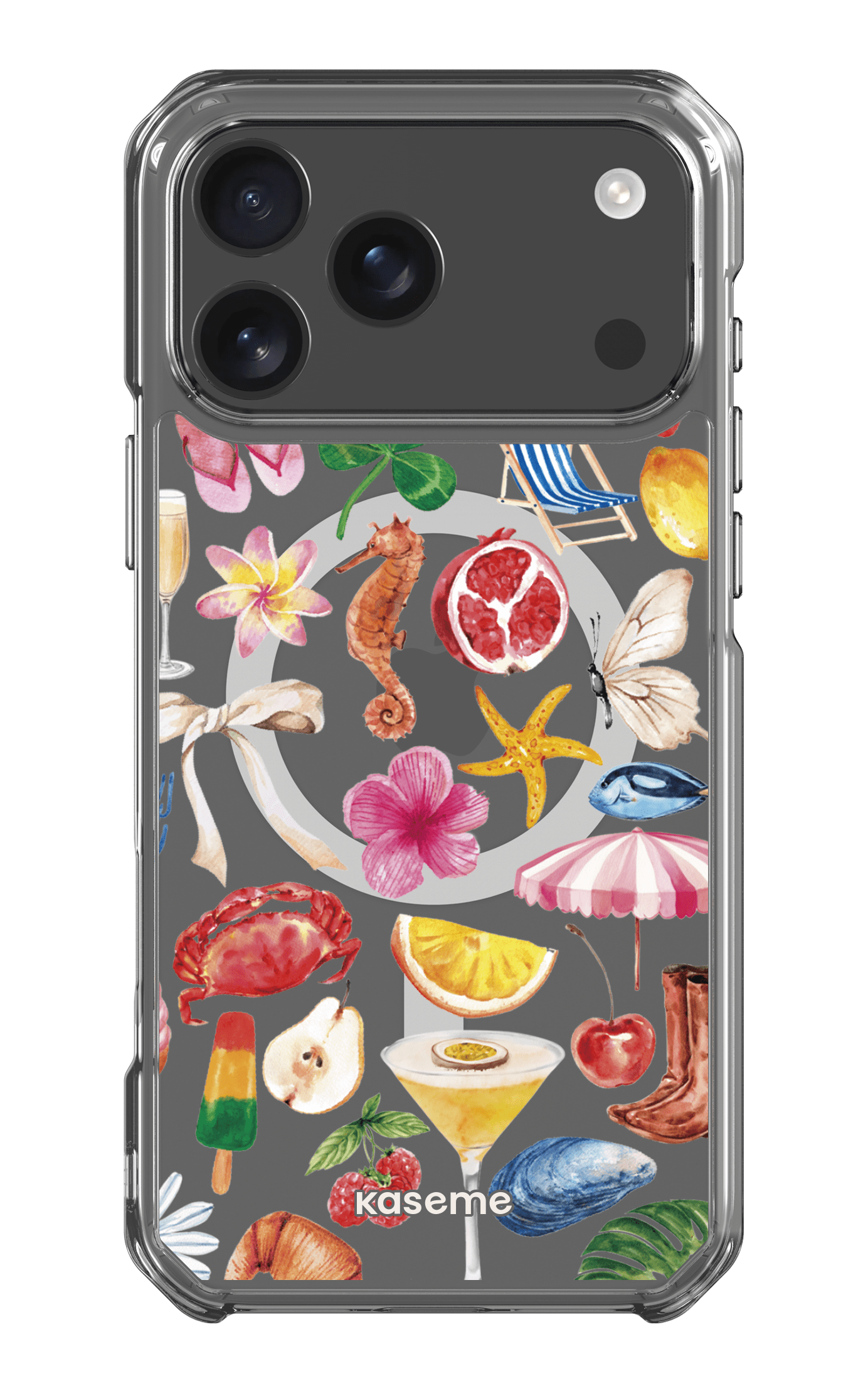 iPhone 17 Pro Max Clear Case Magsafe St-Tropez Clear Case -