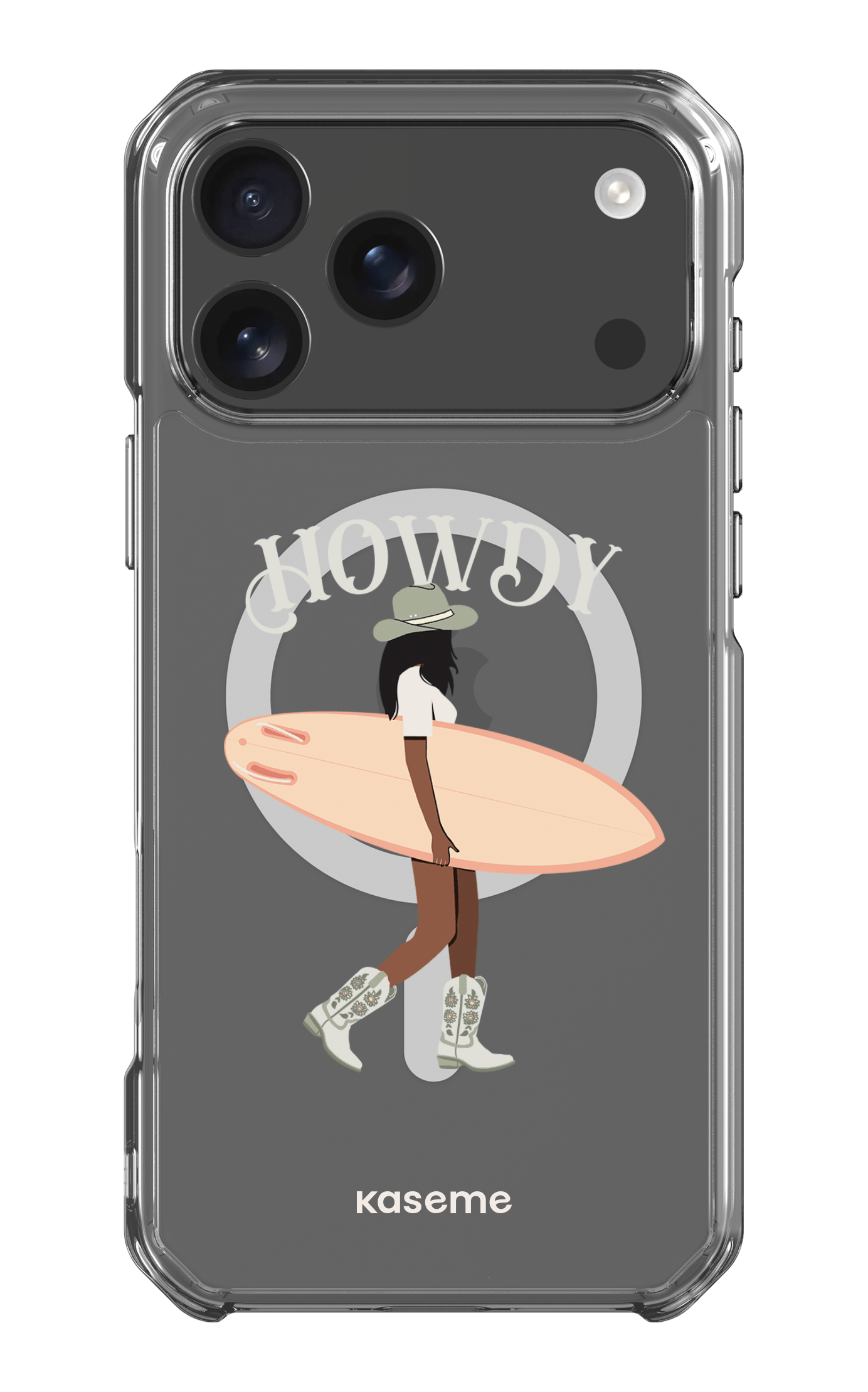 iPhone 17 Pro Max Clear Case Magsafe Westsea Green Clear Case -