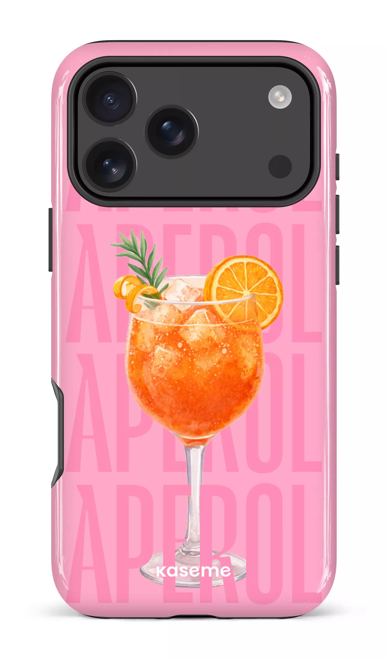 iPhone 17 Pro Max Impact Case Aperol Sunset Pink -